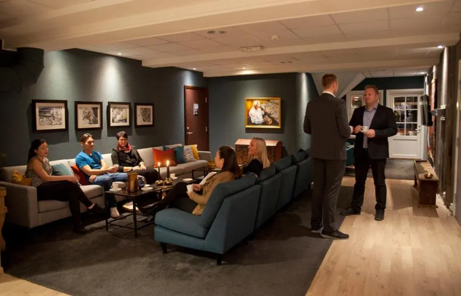 Guests in Sølvgarden Hotel