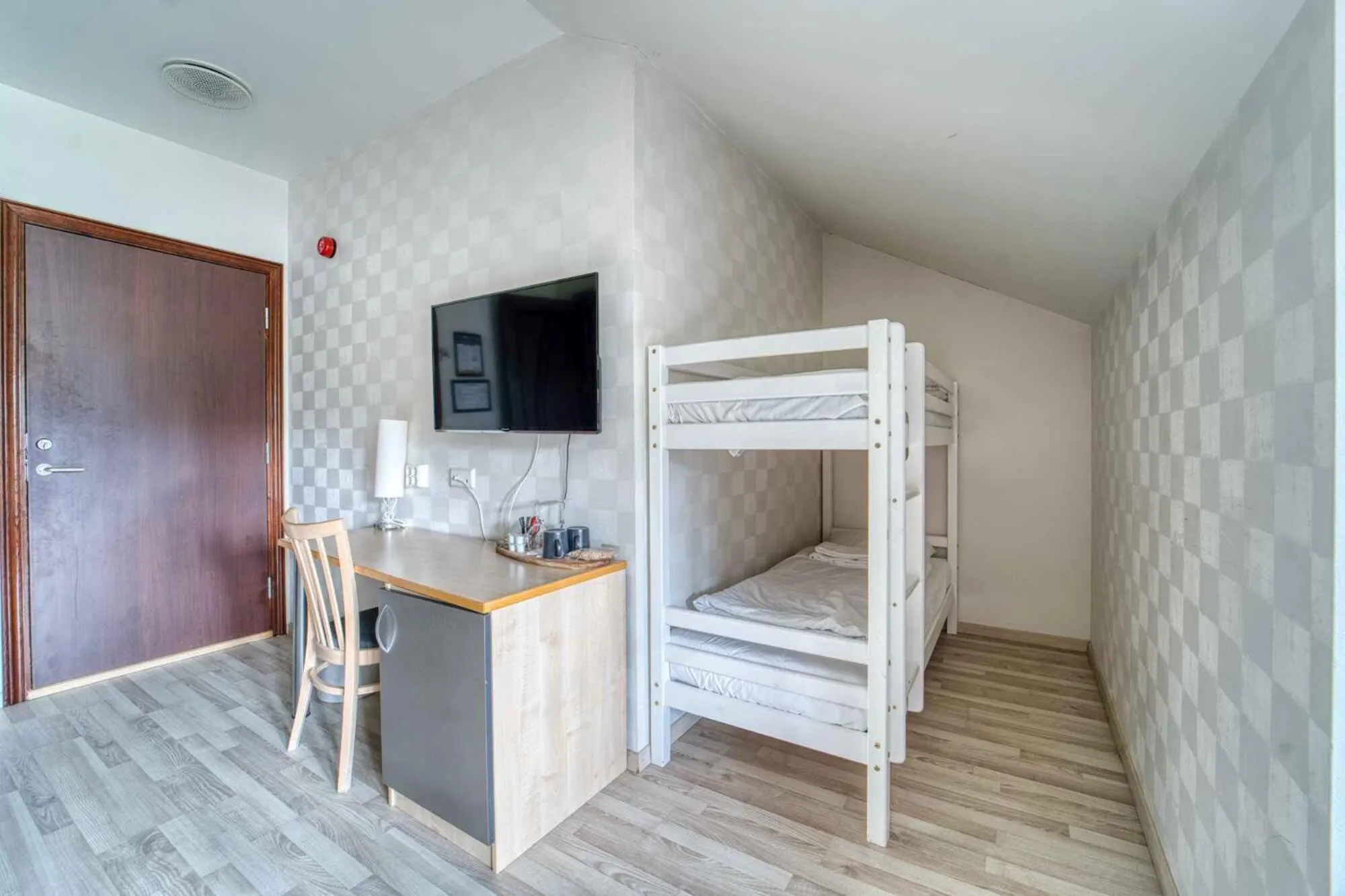 Bed in Sølvgarden Hotel