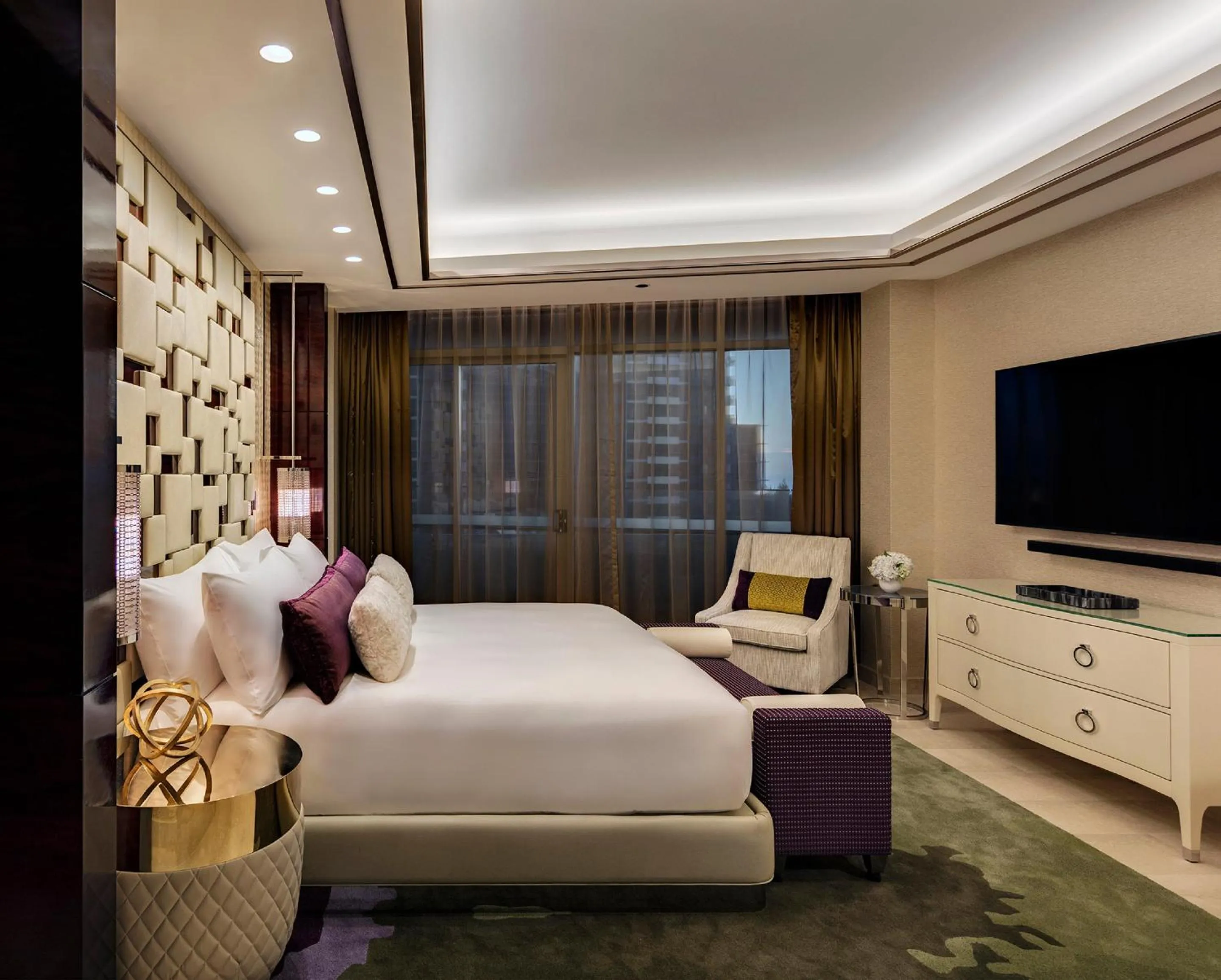 Bed in The Darling at The Star Gold Coast