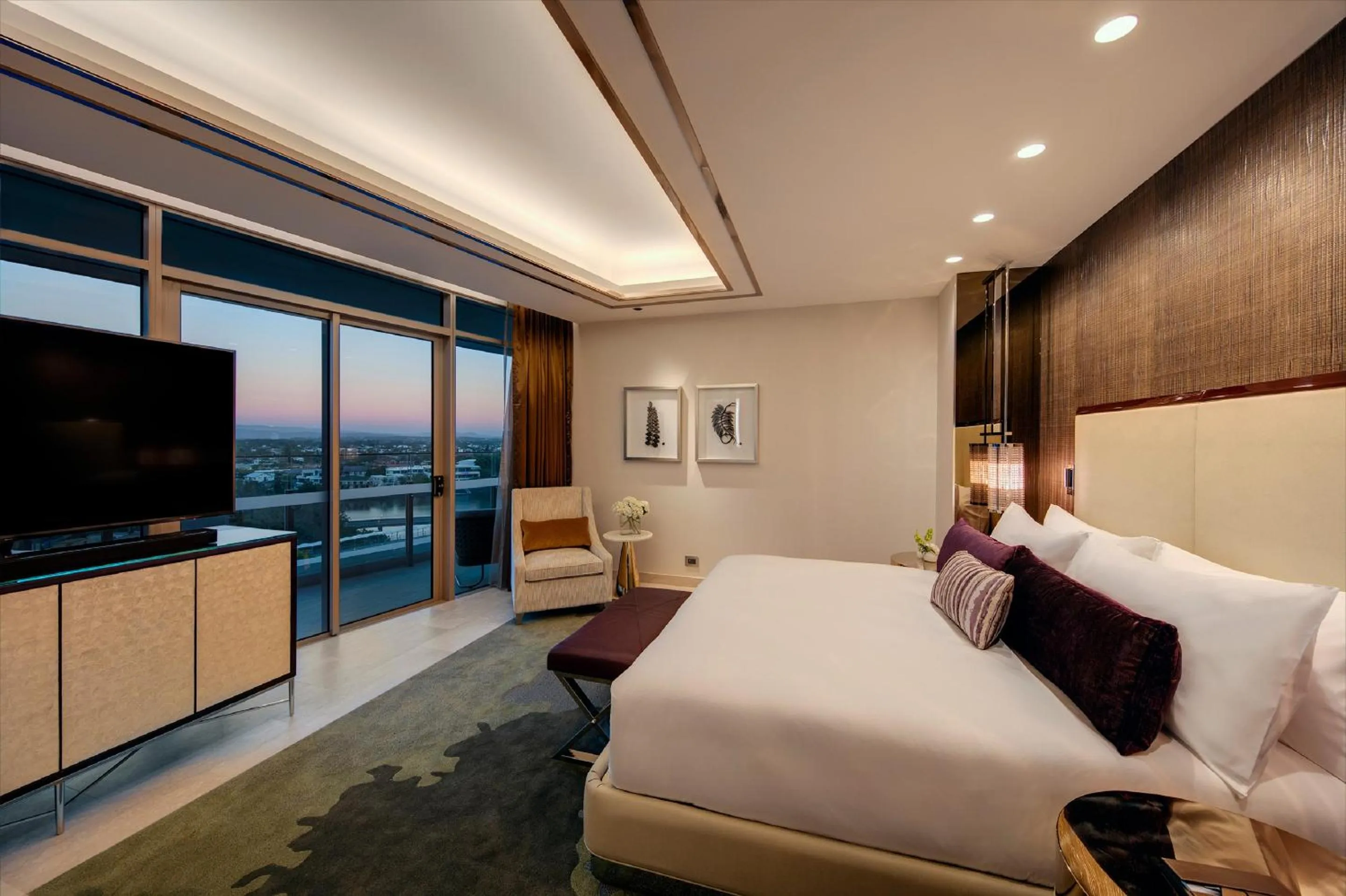 Bed in The Darling at The Star Gold Coast