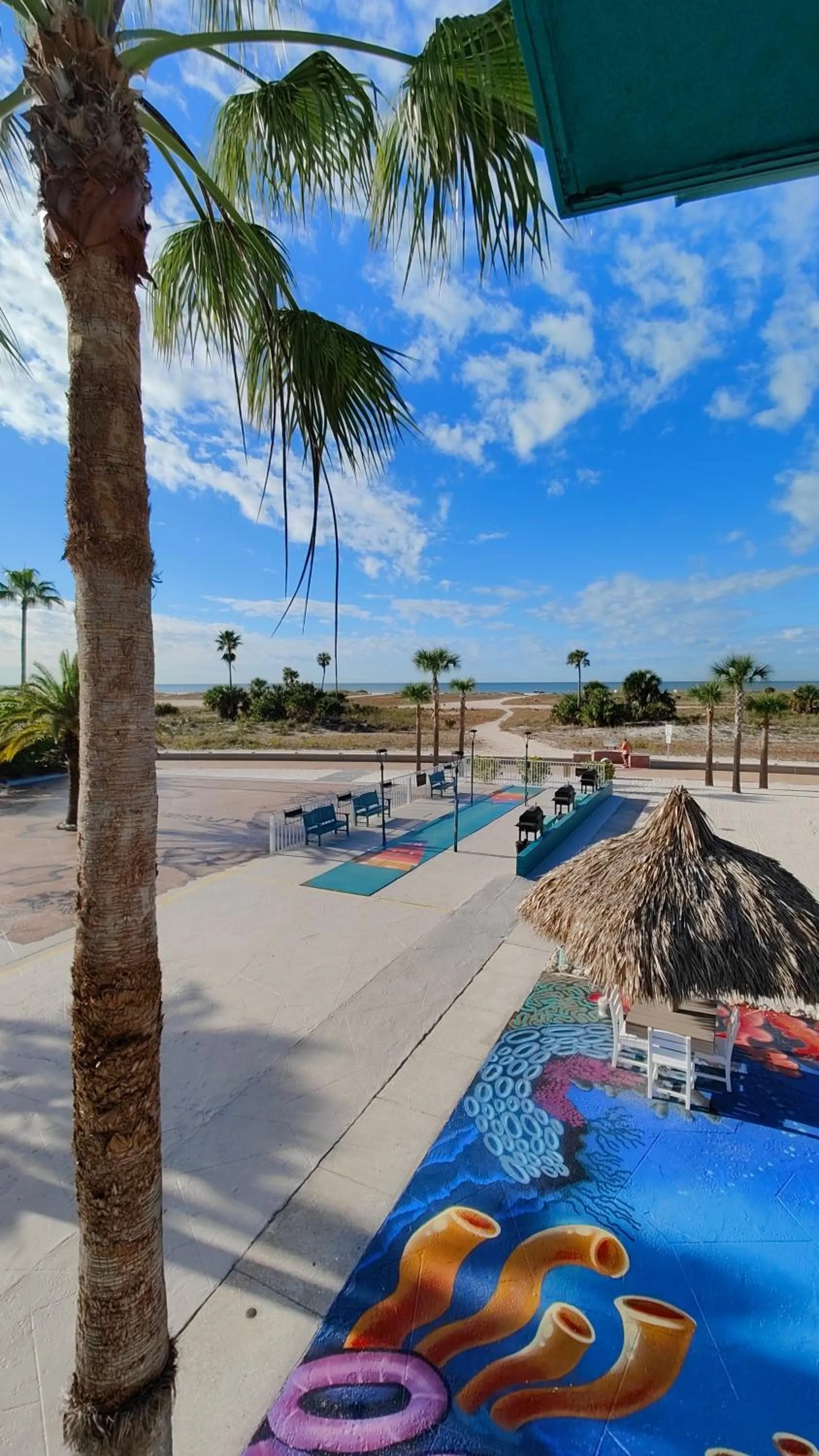 Patio in Tahitian Beach Resort