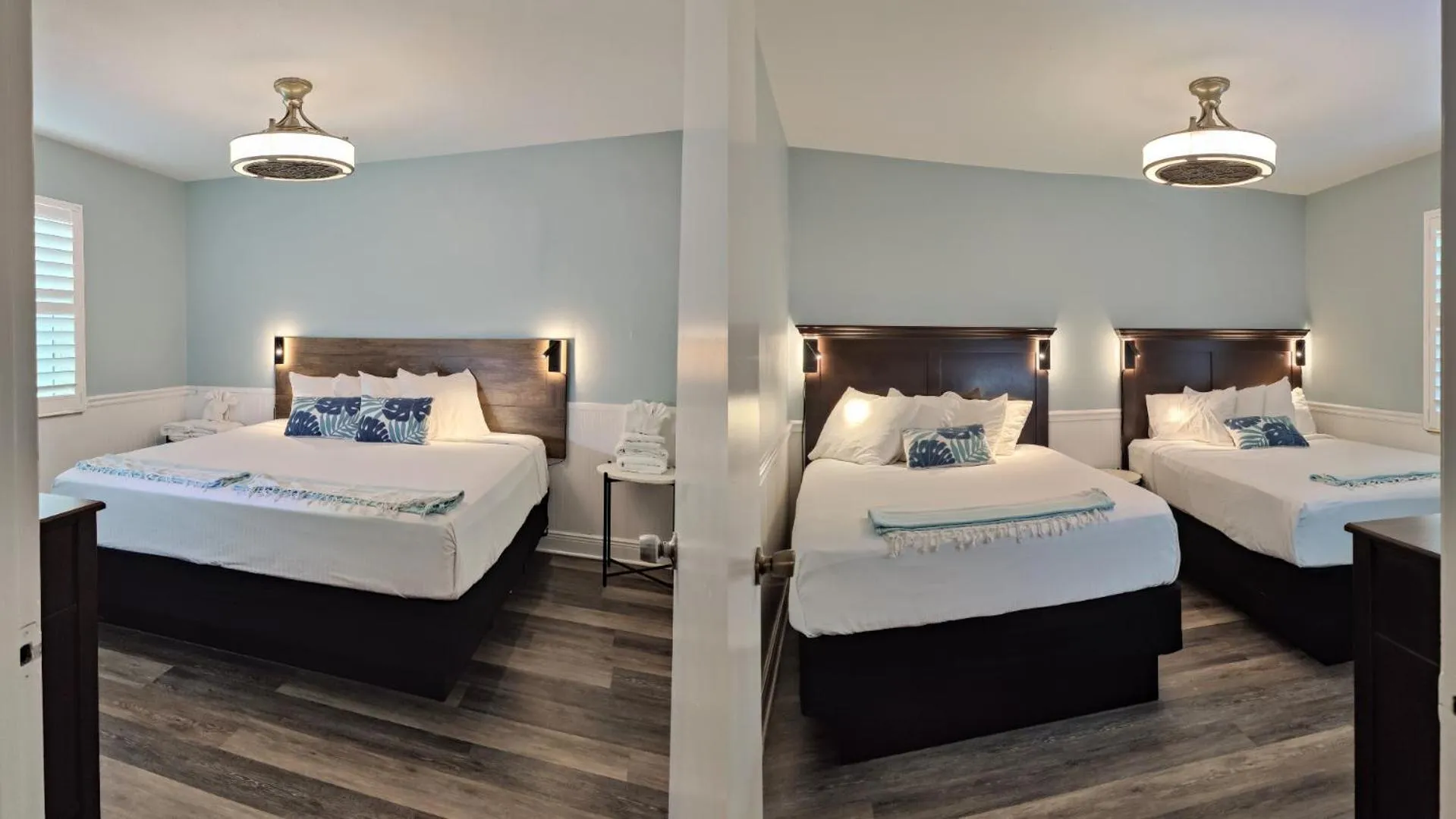 Bed in Tahitian Beach Resort