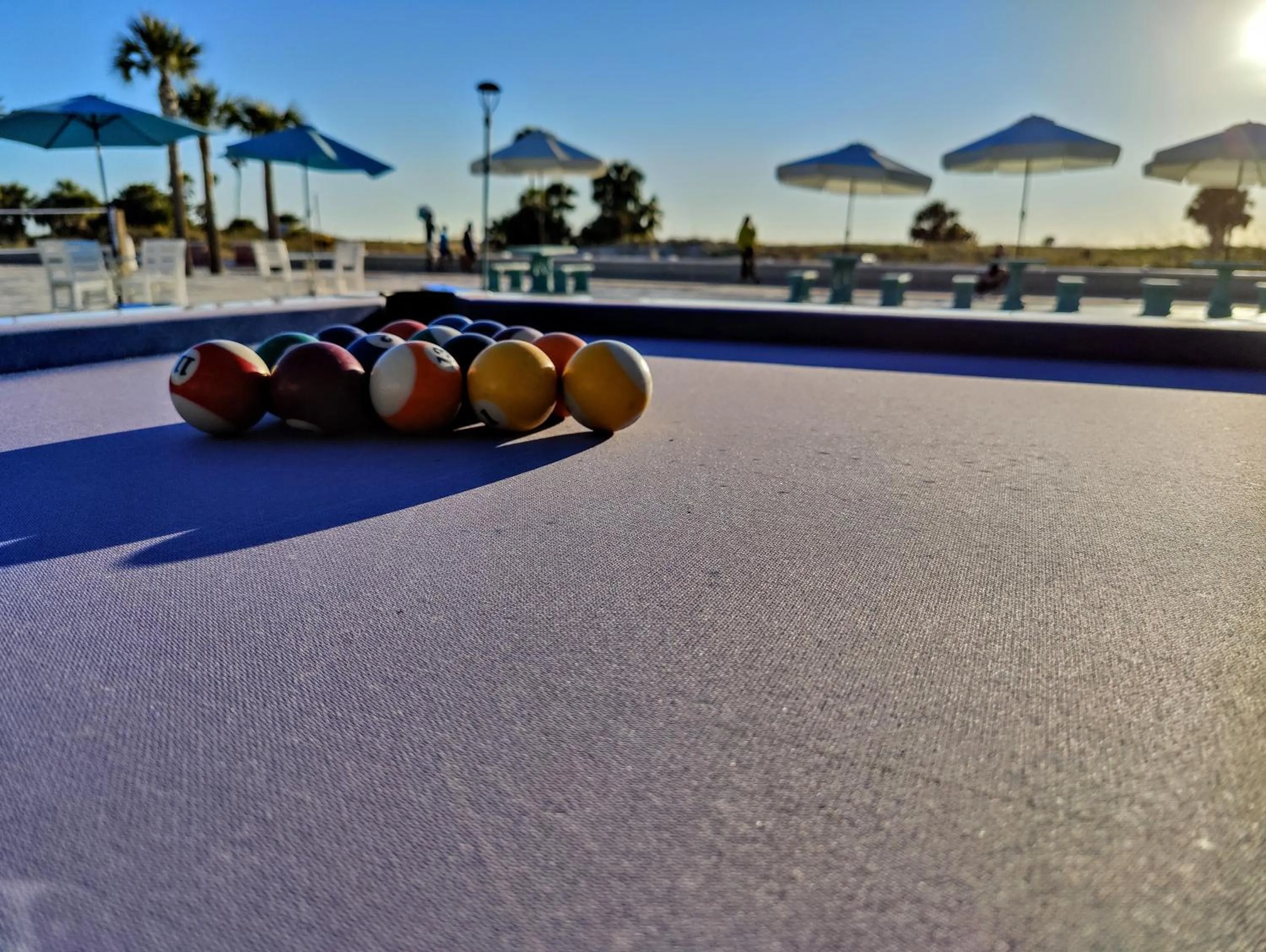Billiard in Tahitian Beach Resort