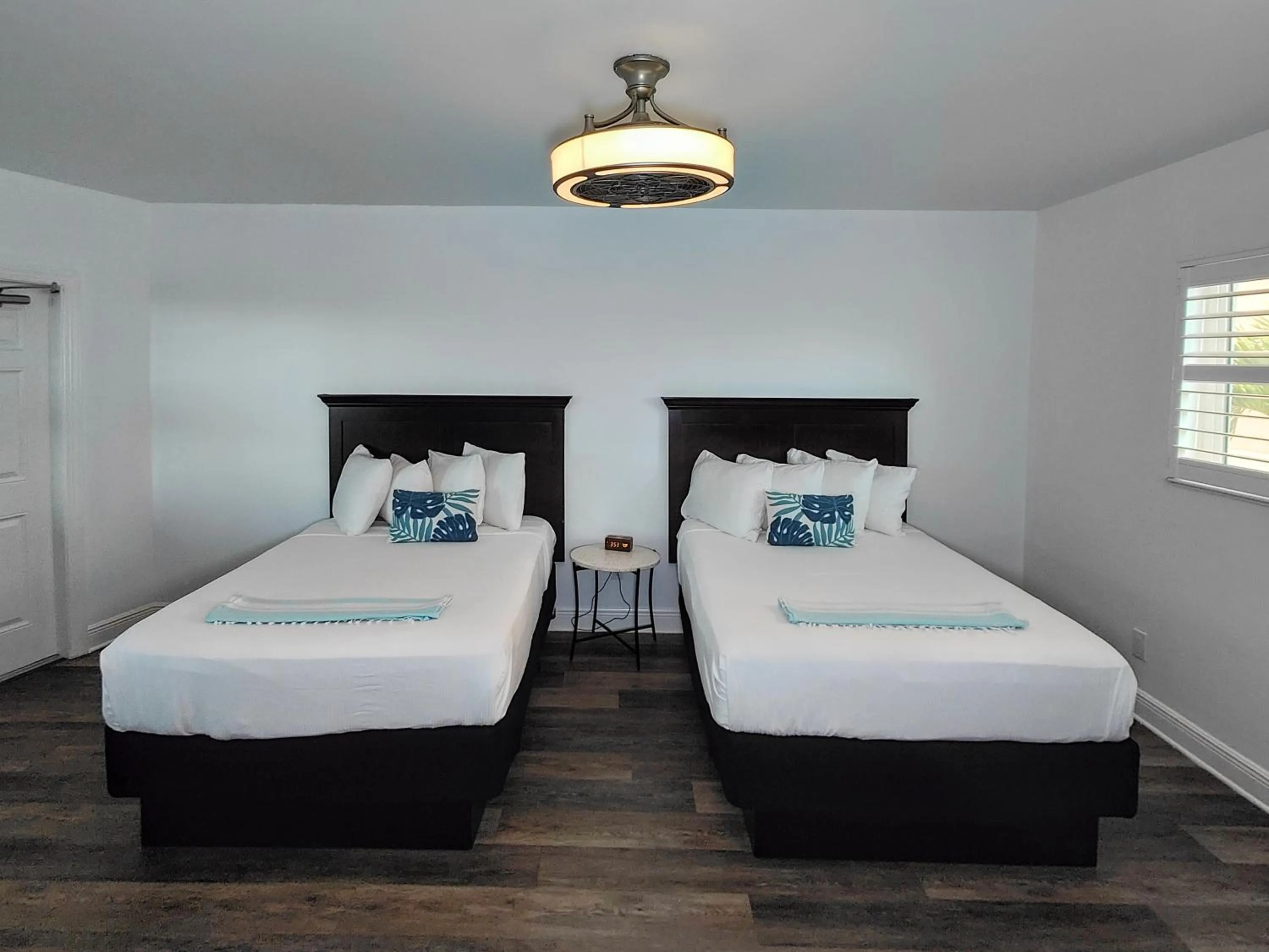 Bed in Tahitian Beach Resort