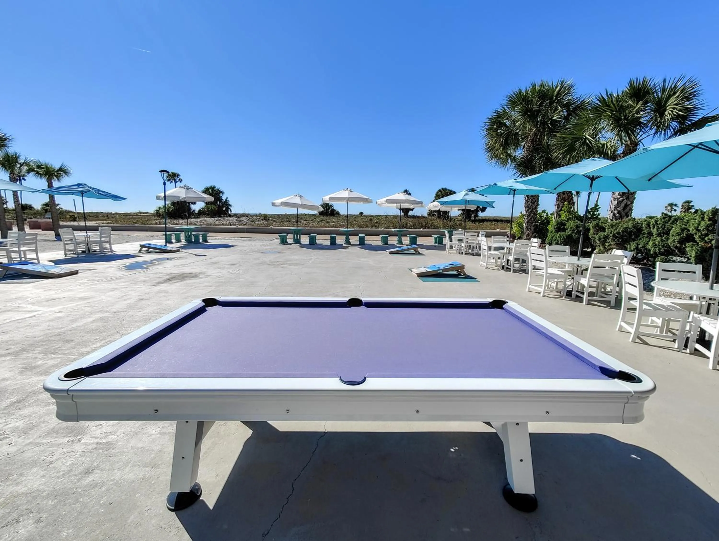 Billiard in Tahitian Beach Resort