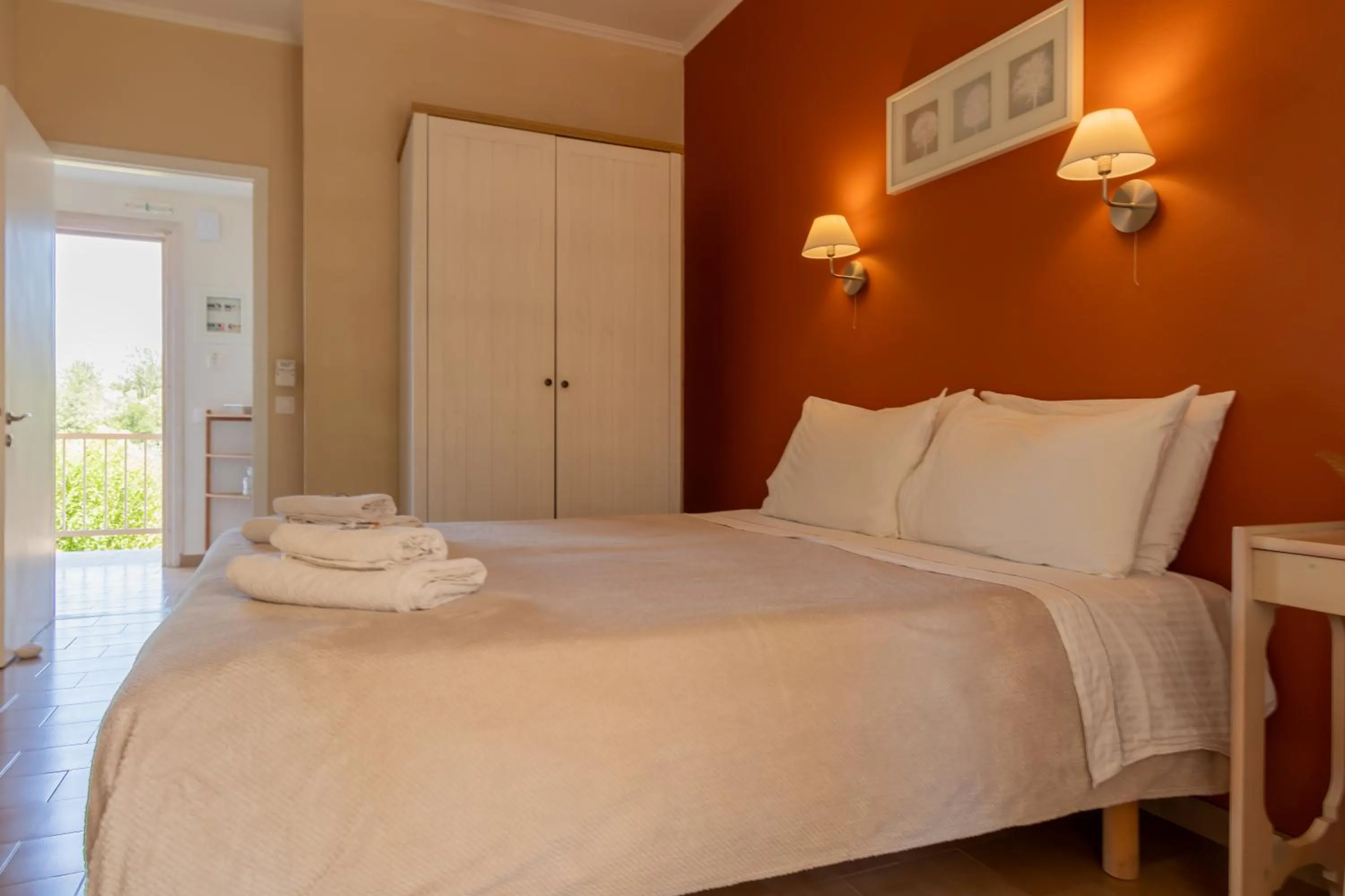 Bed in Kapella Apartments