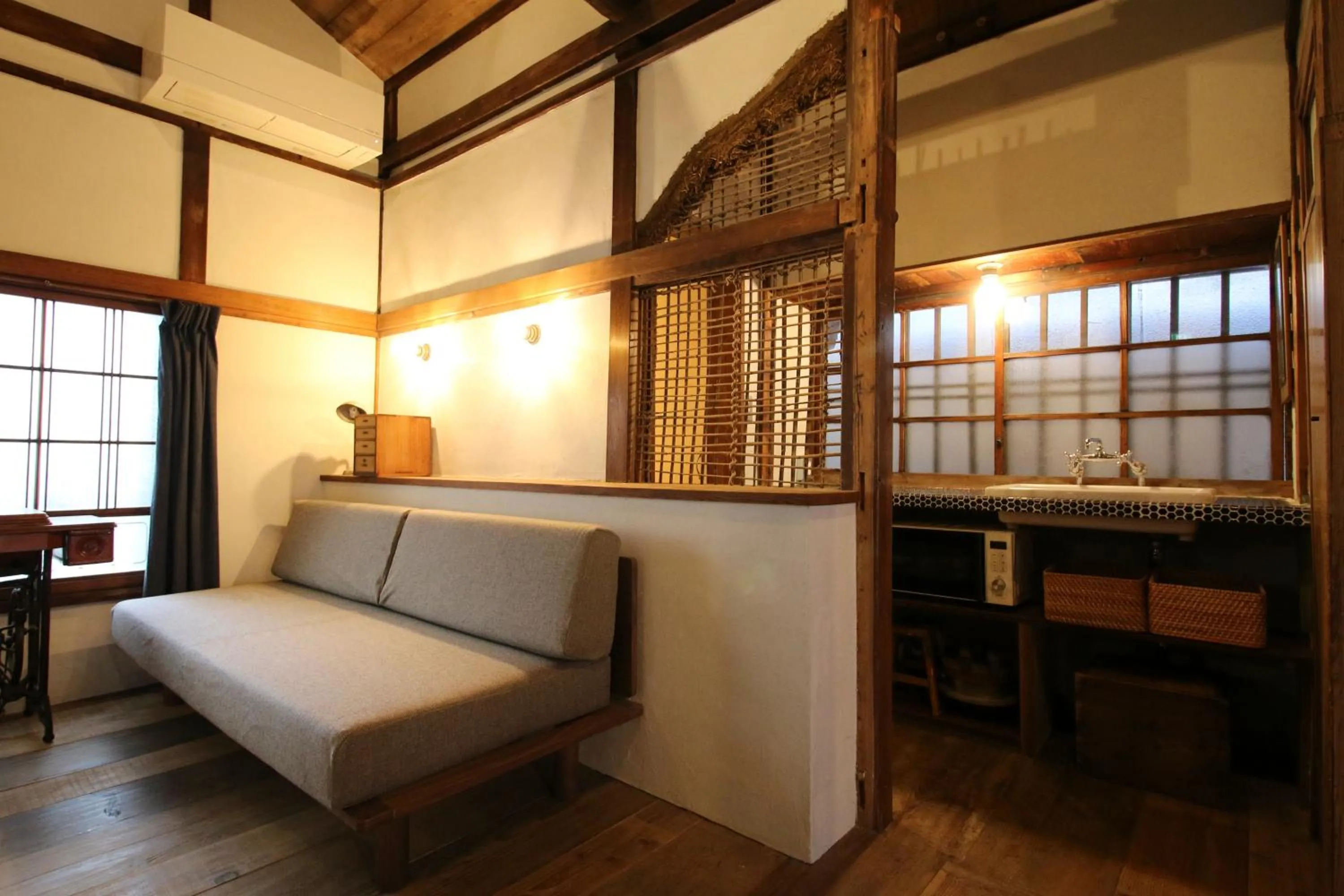 Living room, Bed in TOKYO LITTLE HOUSE