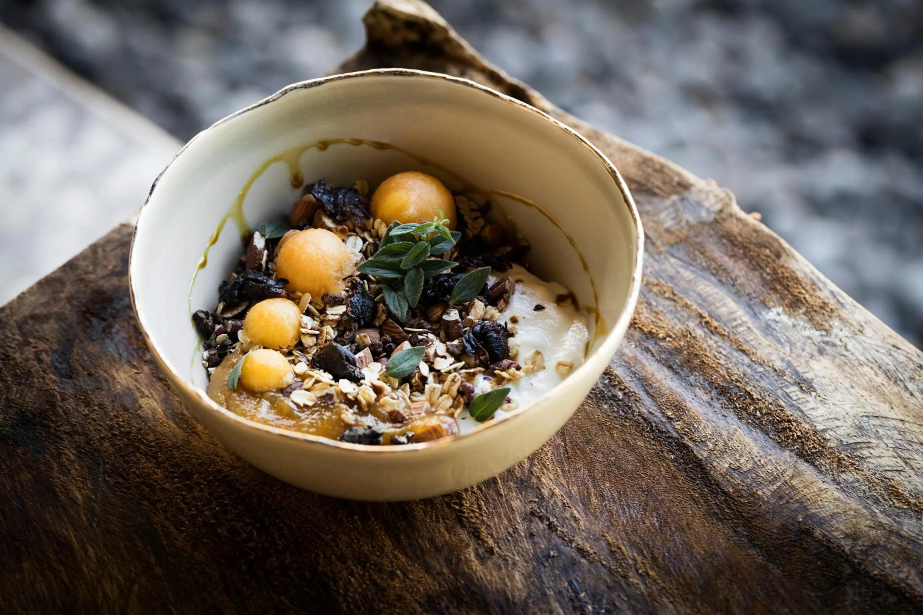 Food close-up in REVĪVŌ Wellness Resort Nusa Dua Bali