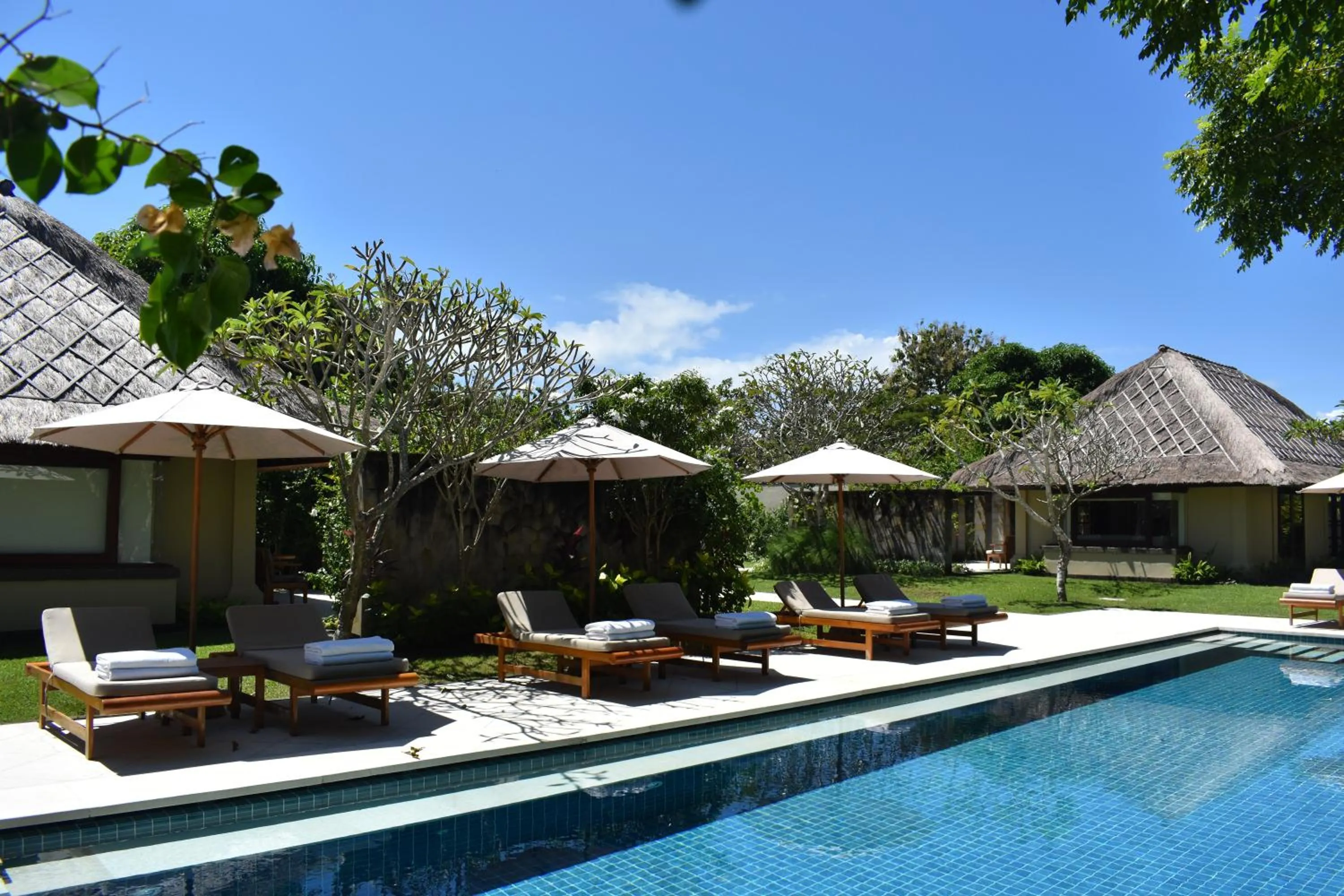 Swimming pool in REVĪVŌ Wellness Resort Nusa Dua Bali