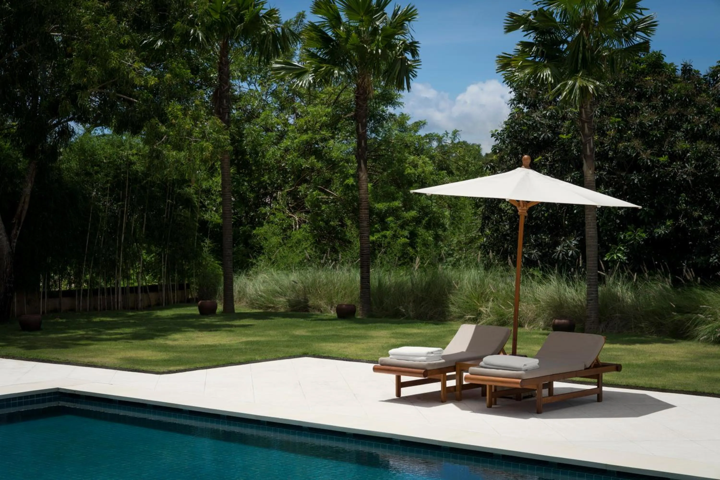 Patio in REVĪVŌ Wellness Resort Nusa Dua Bali