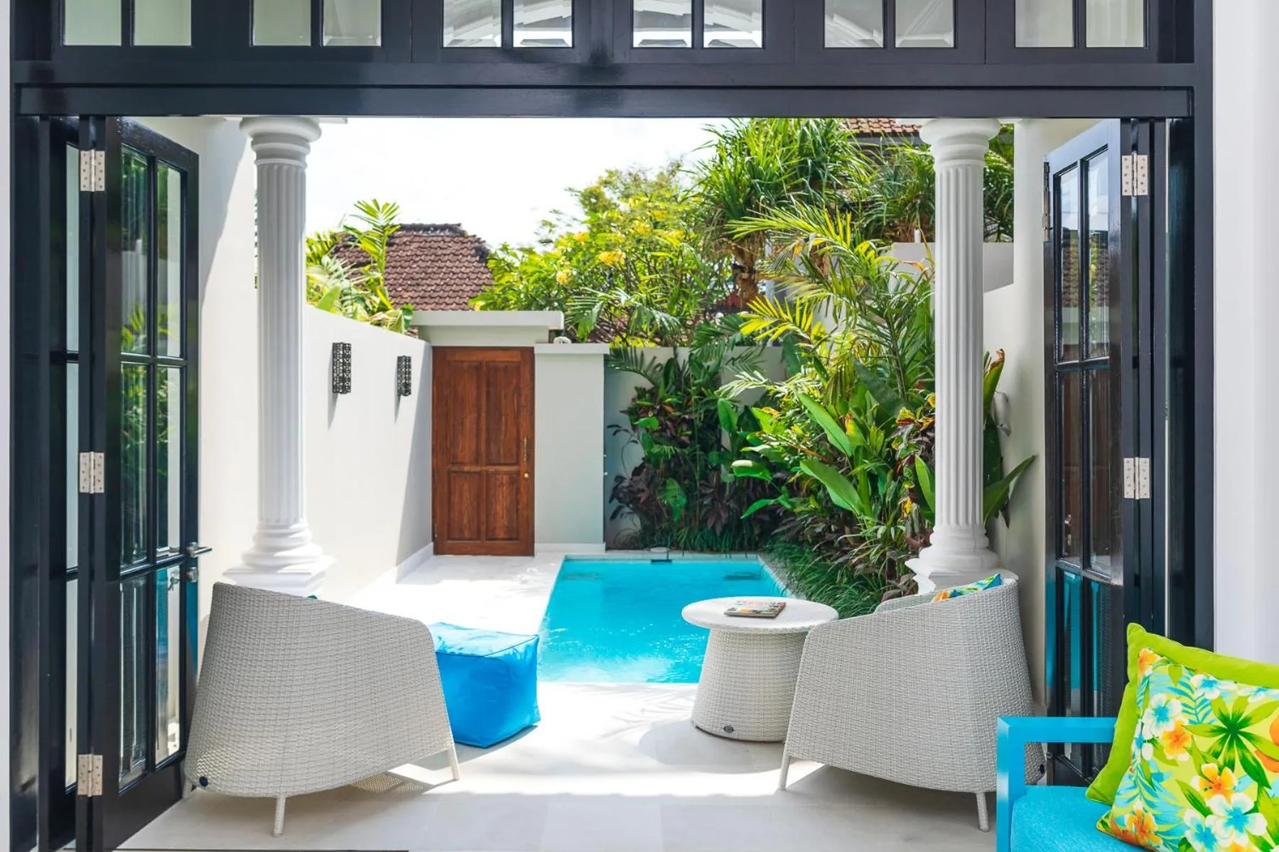 Garden in Villa Neno