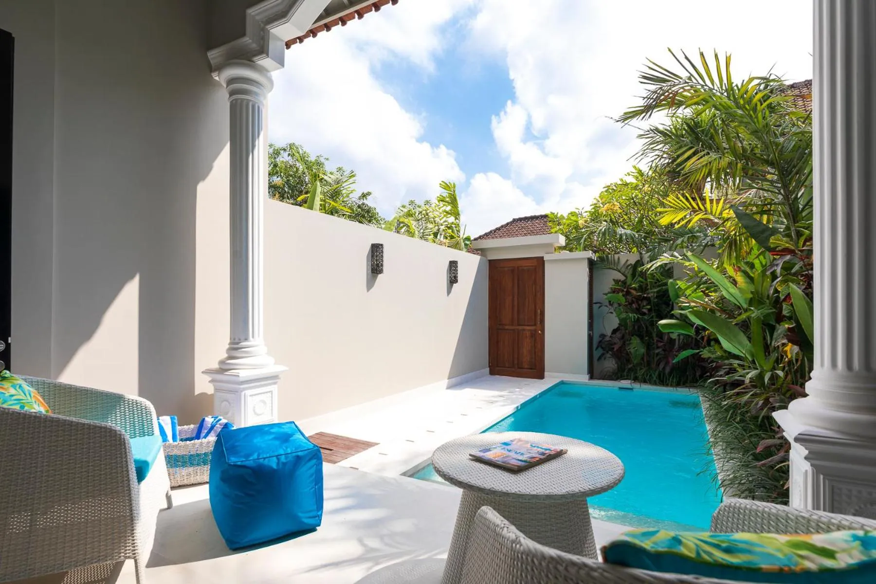 Garden in Villa Neno