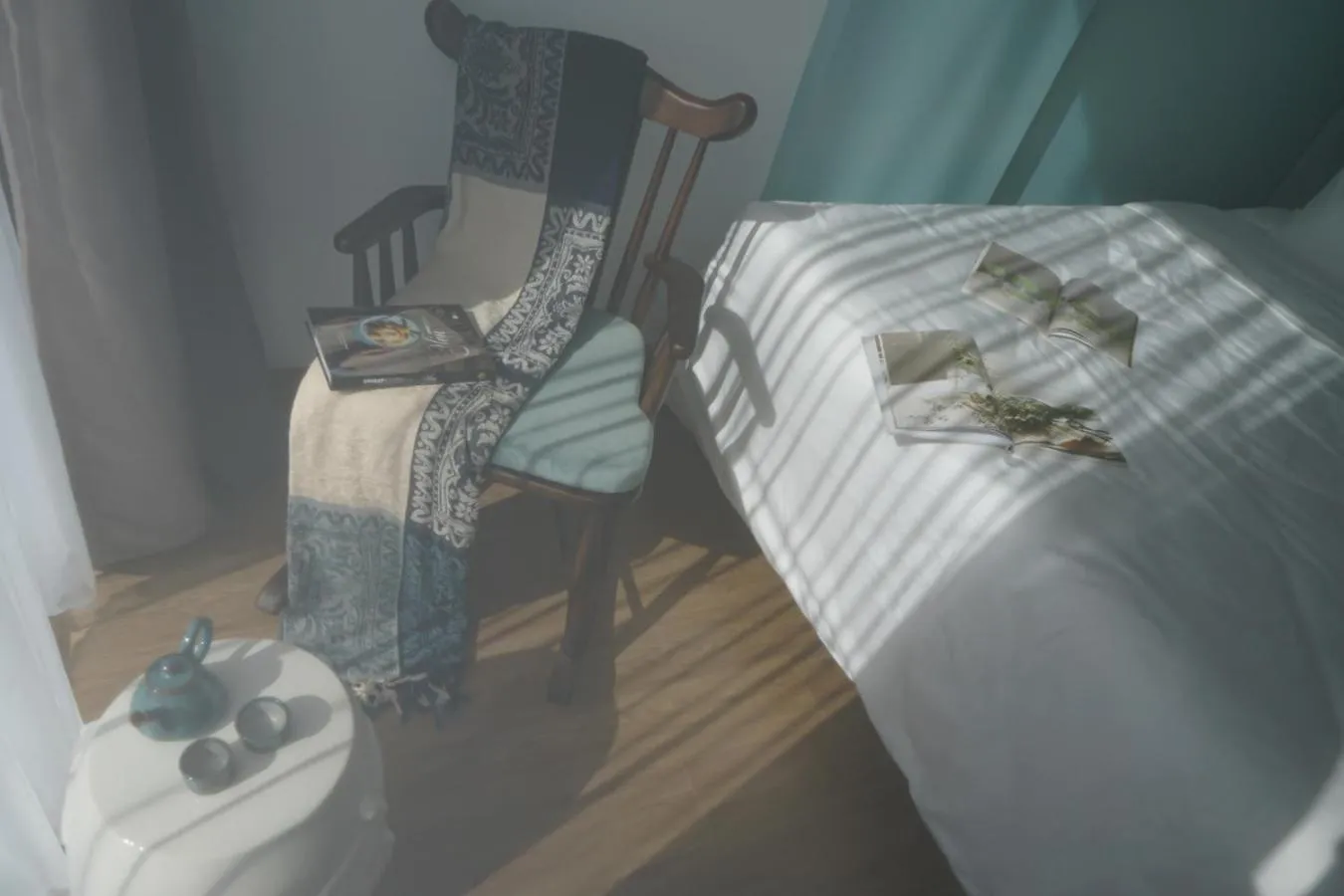 Decorative detail, Bed in Phuong Tran Apartment and Hotel