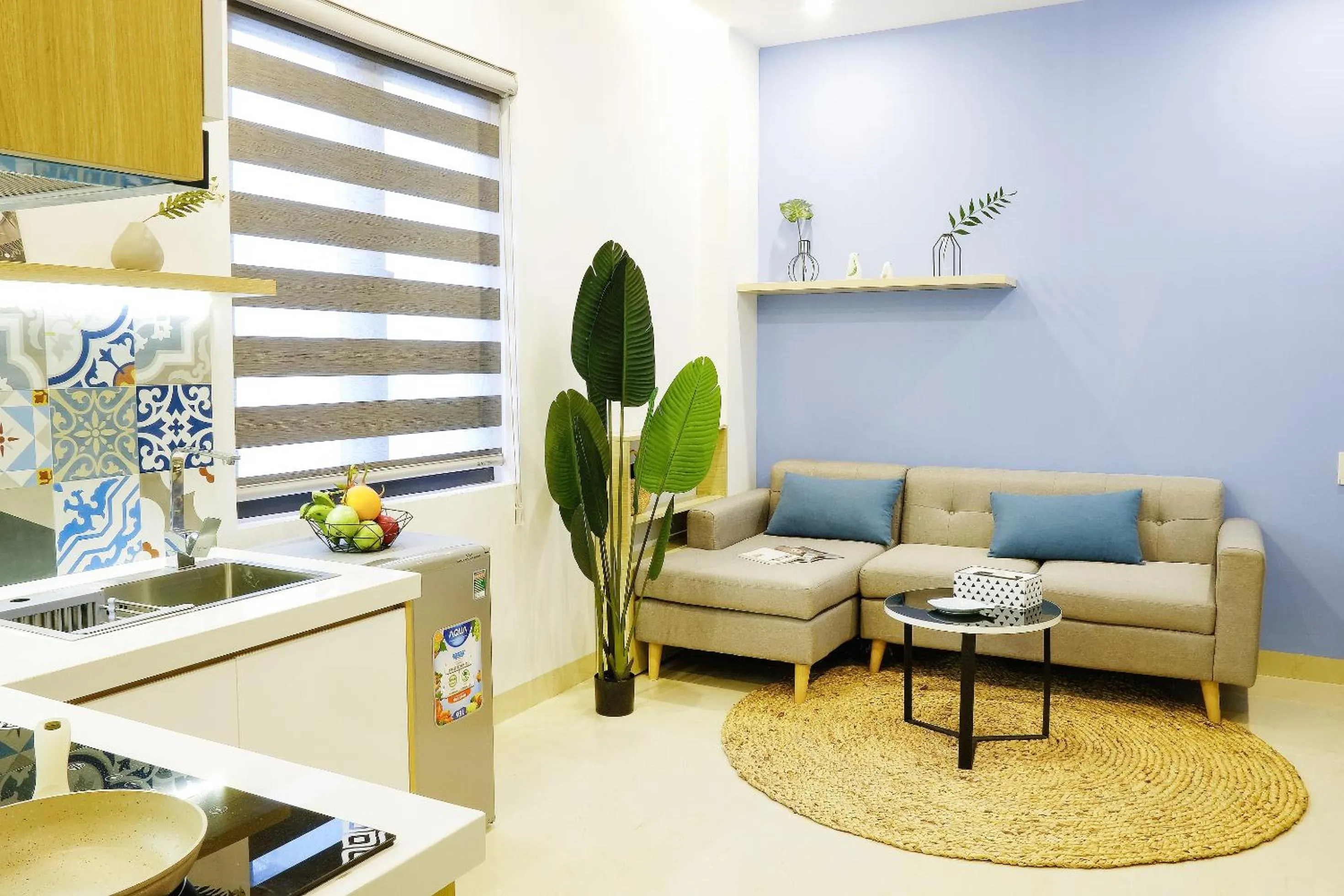 Living room in Phuong Tran Apartment and Hotel