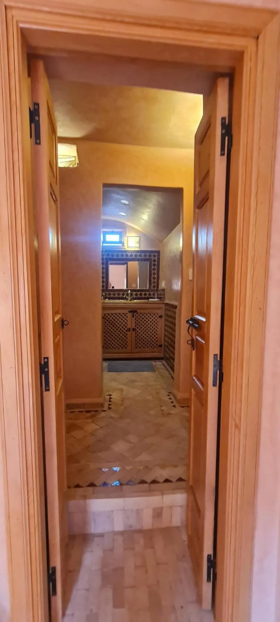 Bathroom in Riad Arbre Bleu