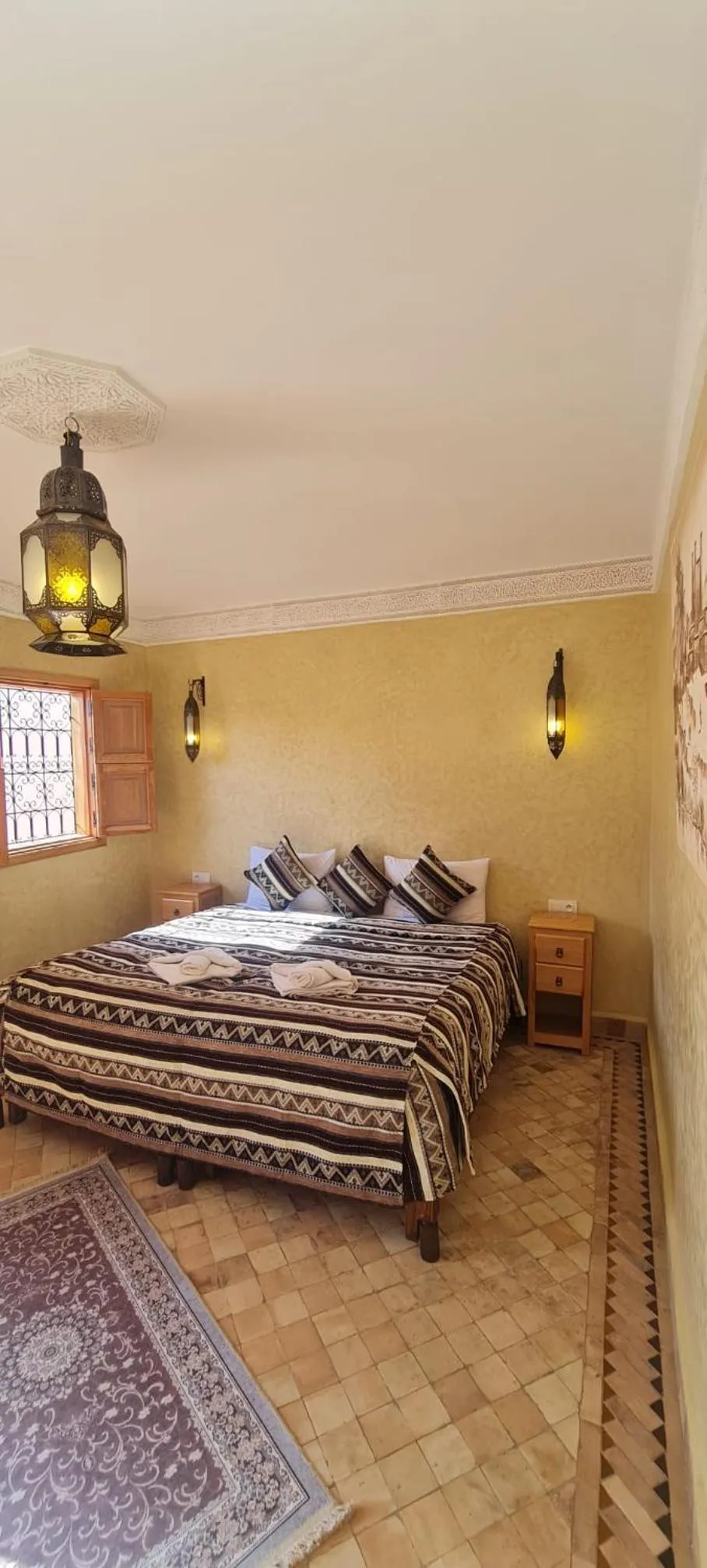 Bed in Riad Arbre Bleu