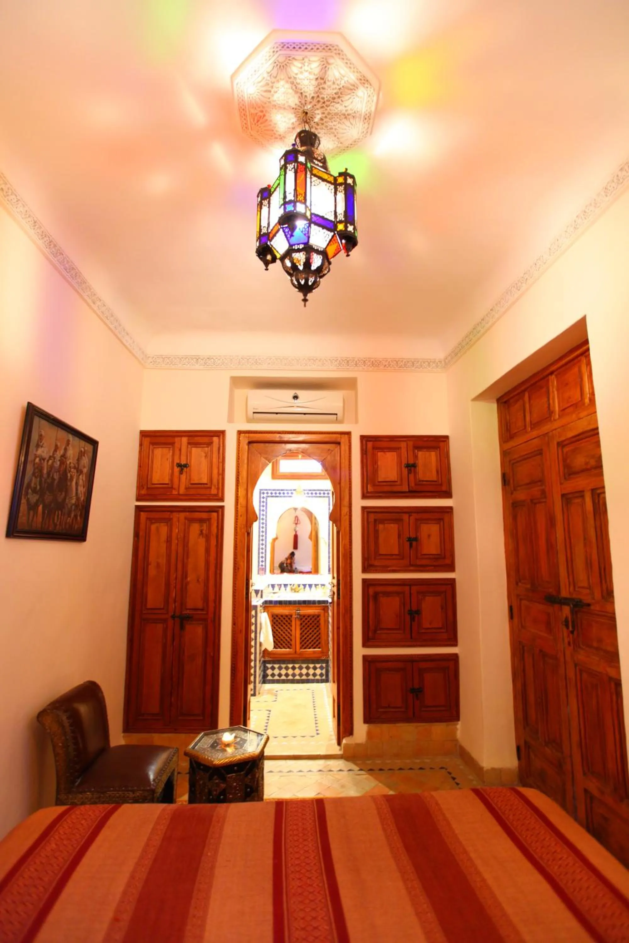 Bed in Riad Arbre Bleu