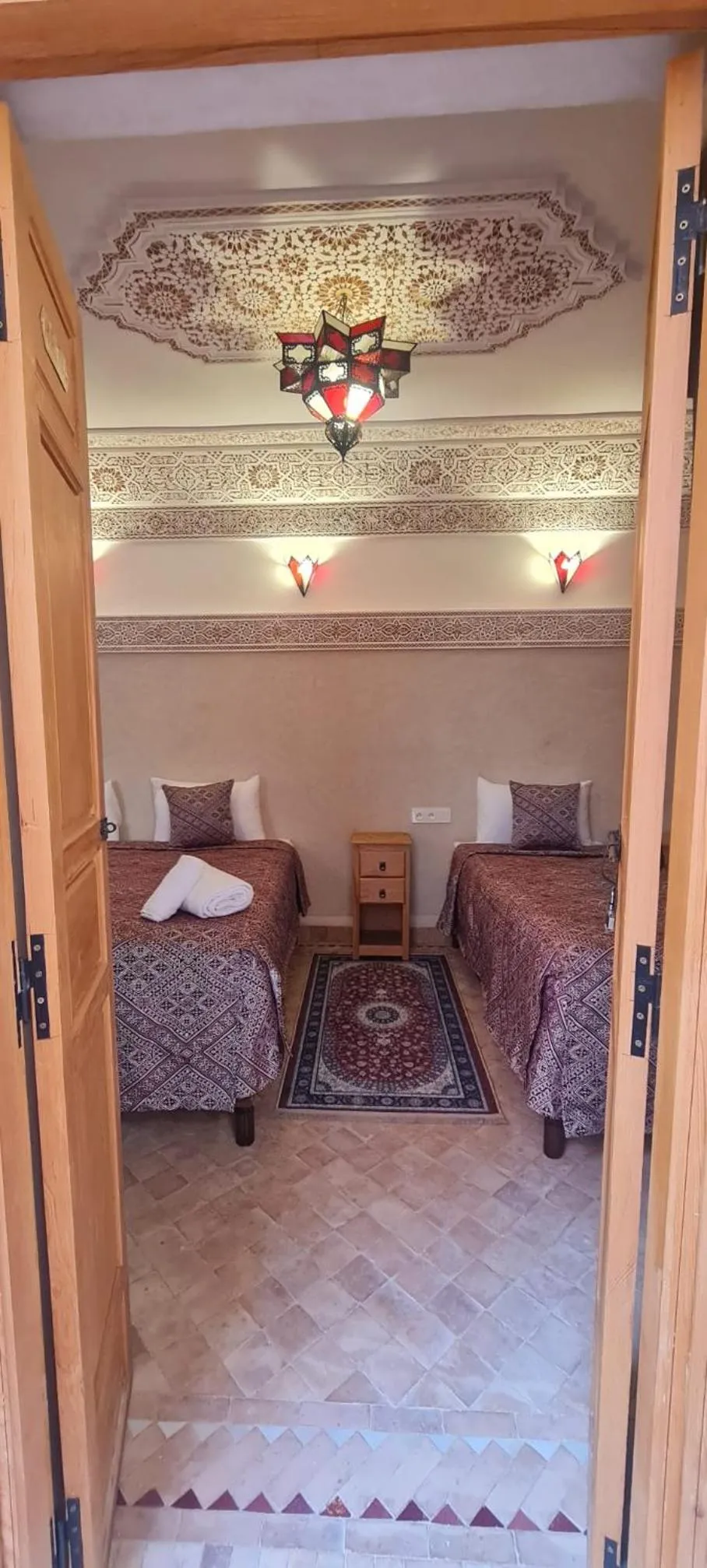 Bed in Riad Arbre Bleu