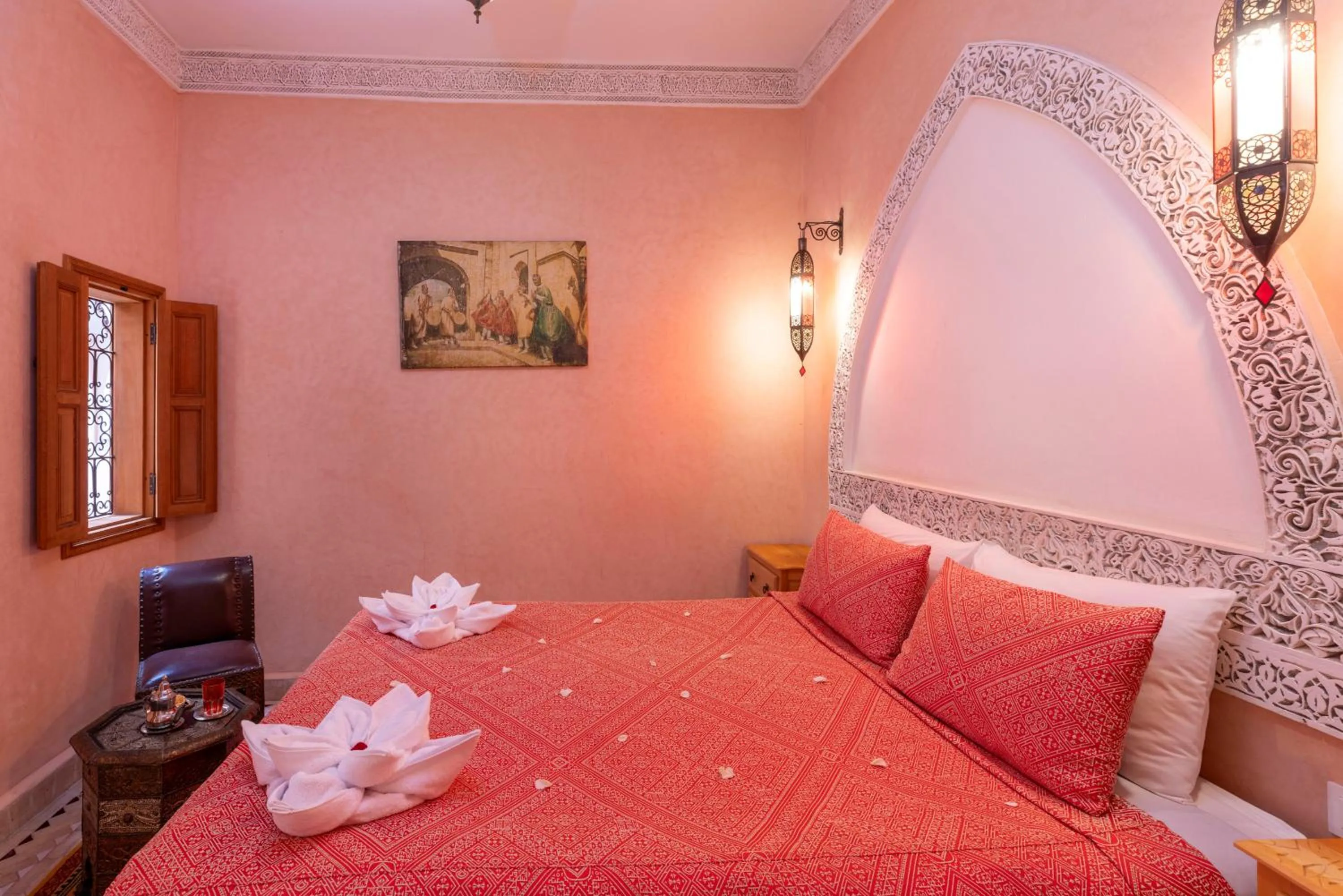 Bed in Riad Arbre Bleu