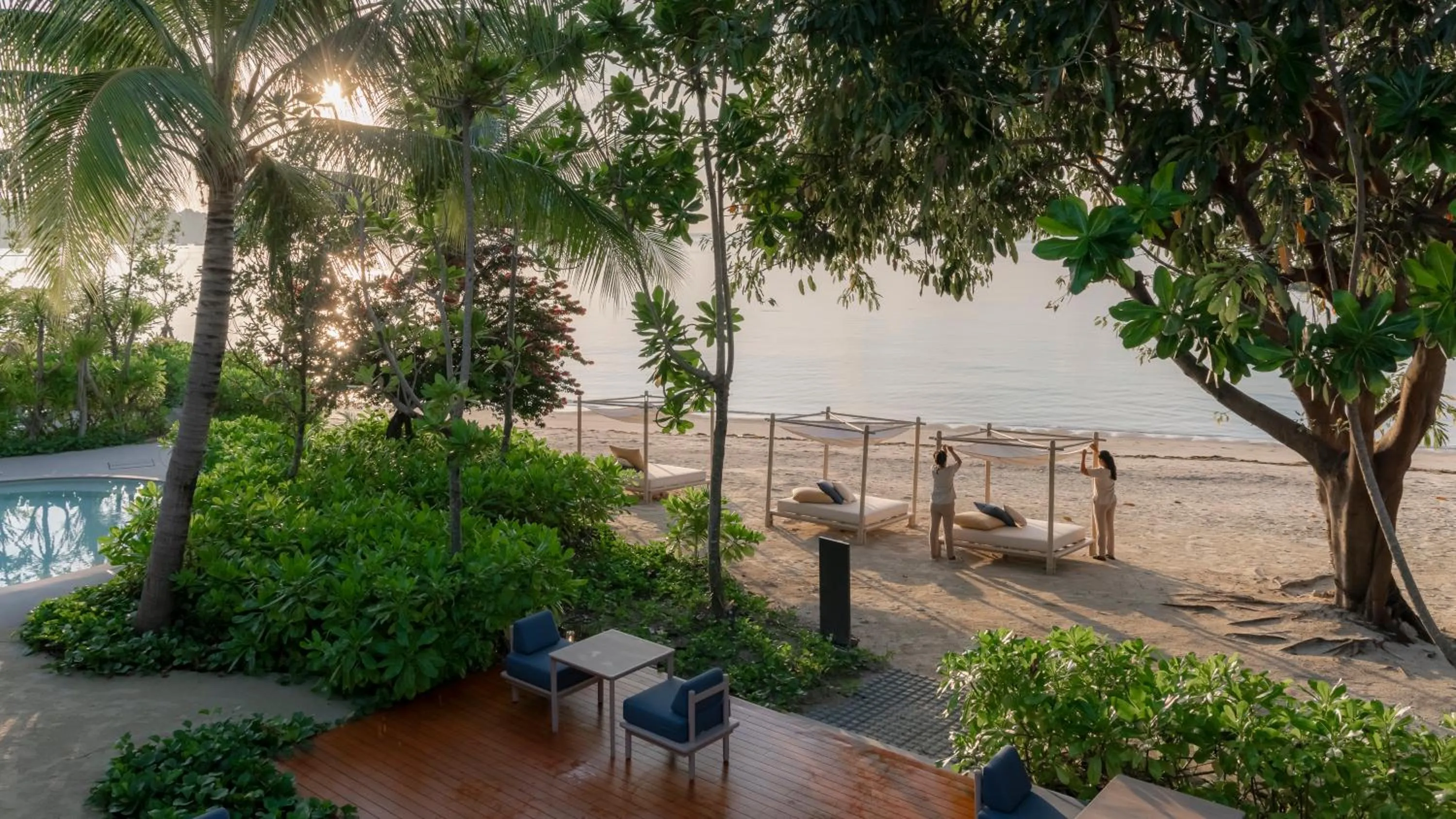 Beach in The Spa Resorts - Lamai Beach