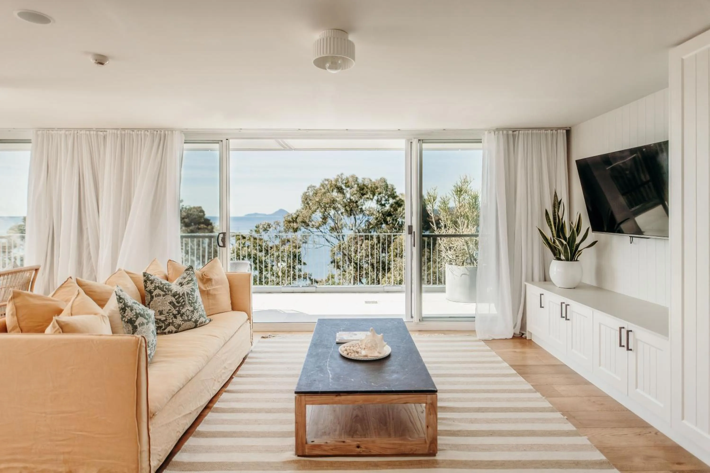 Seating area in Bannisters Port Stephens