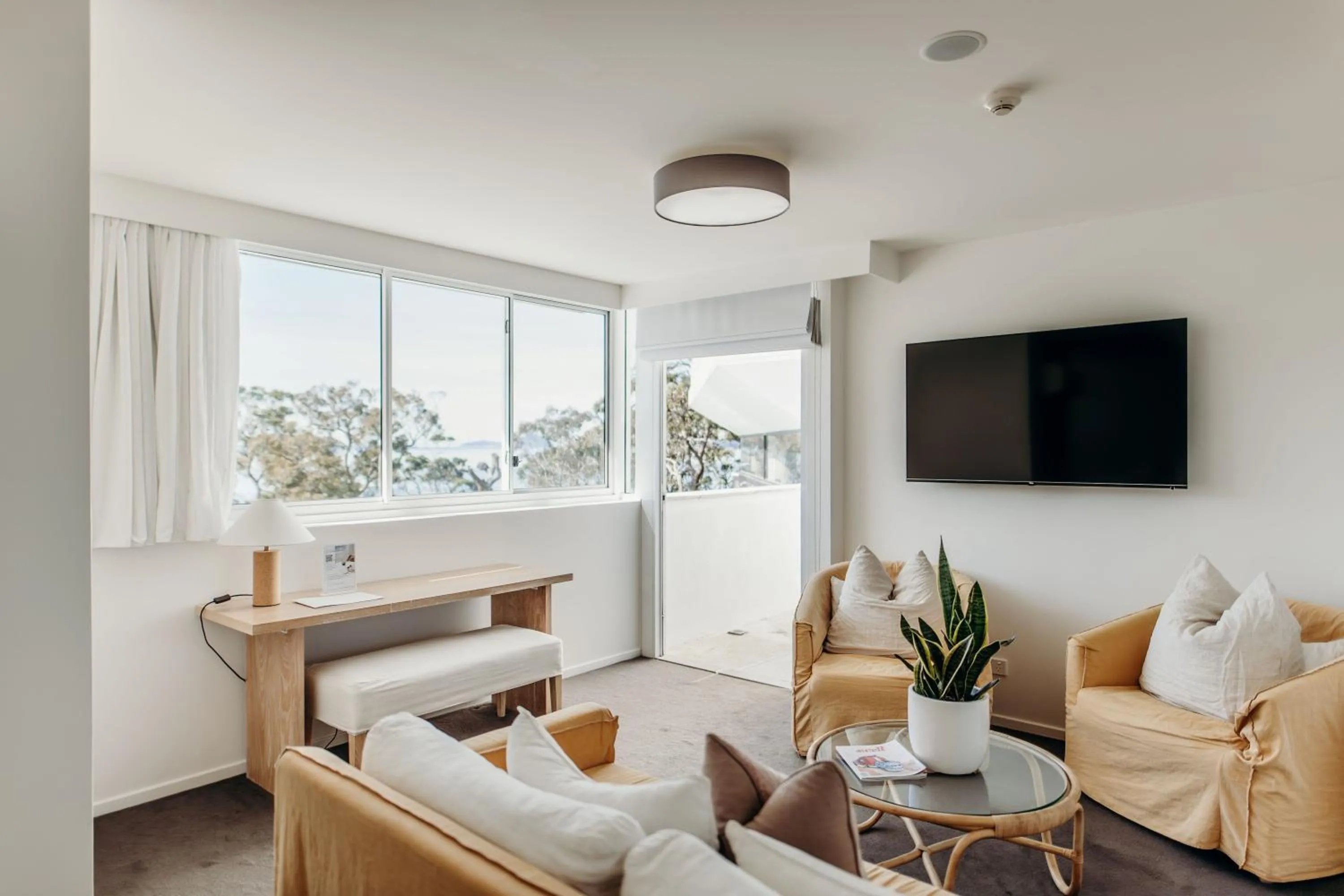 Seating area in Bannisters Port Stephens
