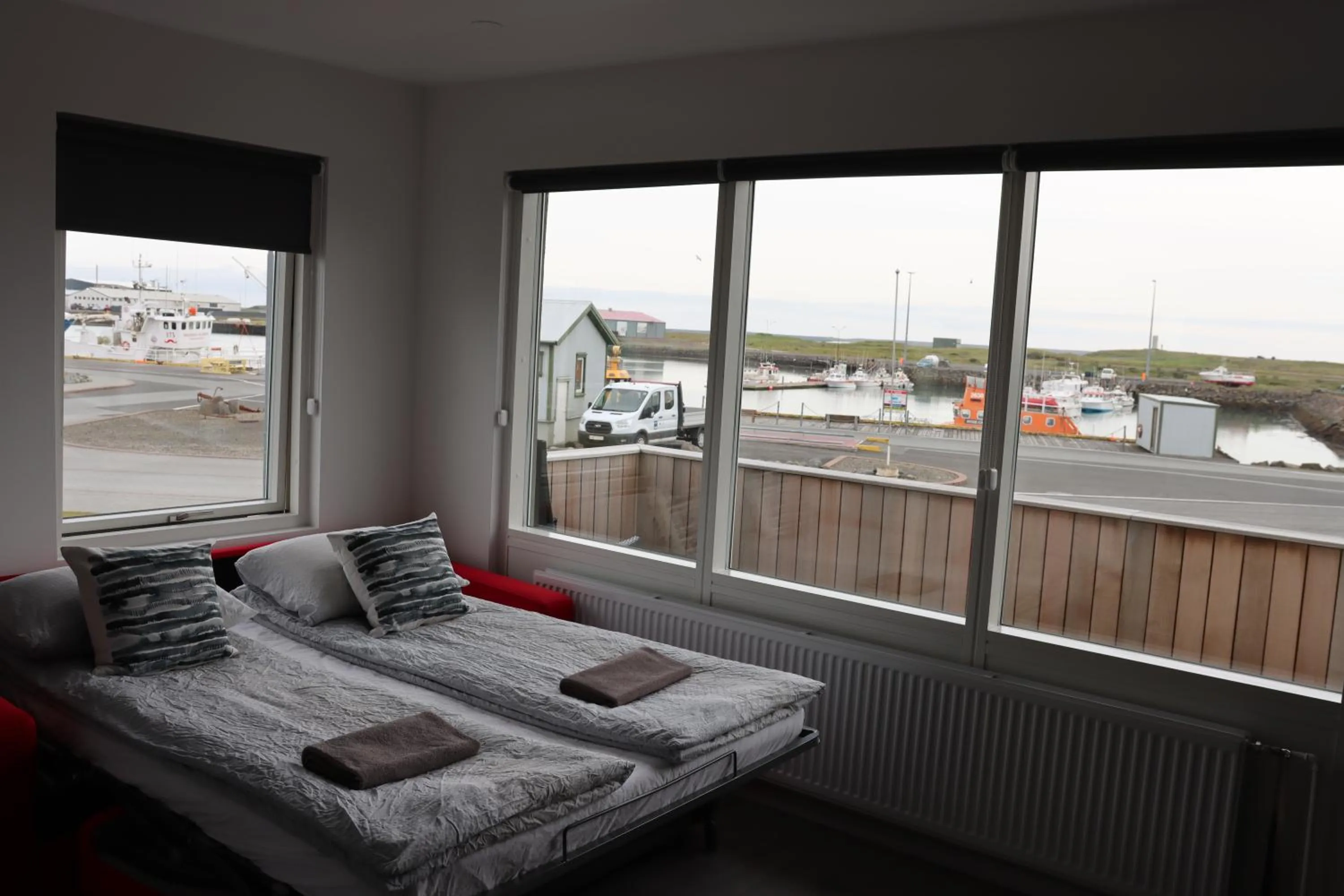 Bed in Guesthouse Dyngja