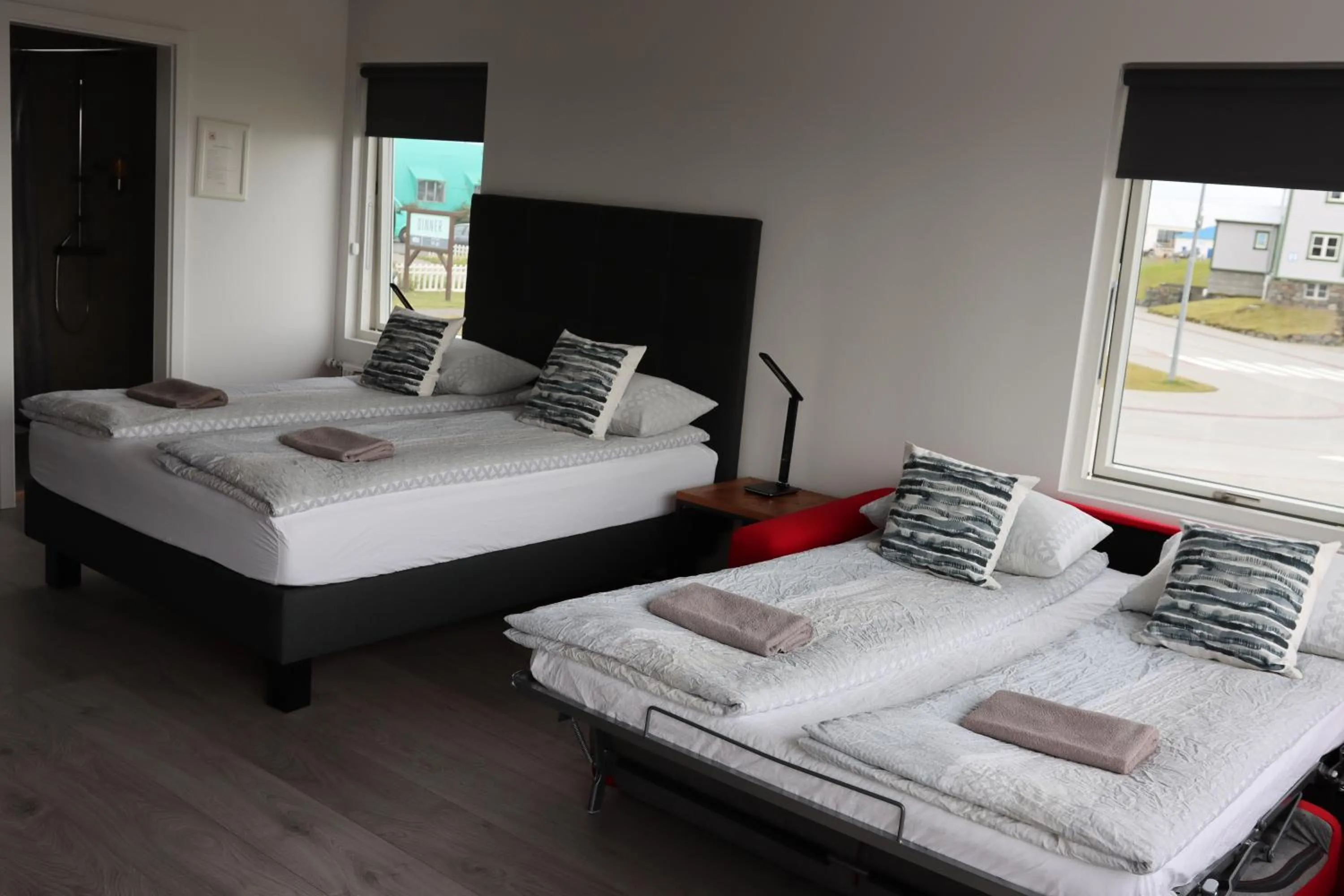 Bed in Guesthouse Dyngja