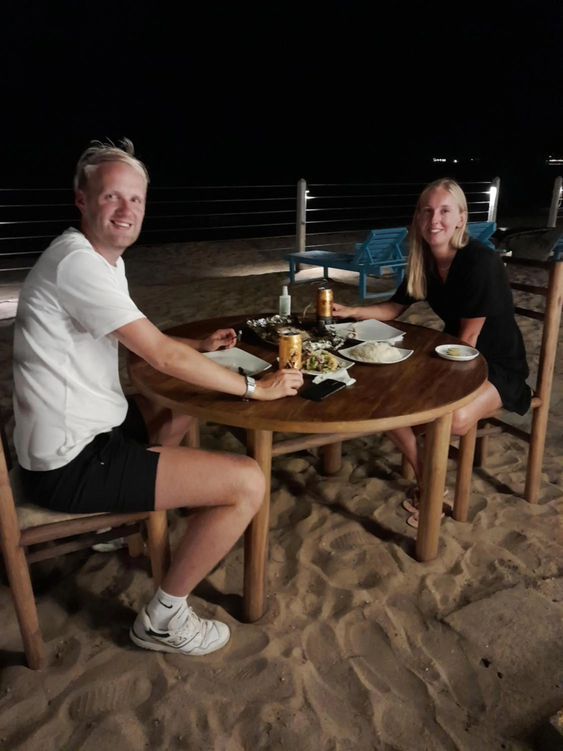 Dinner in Royal Beach