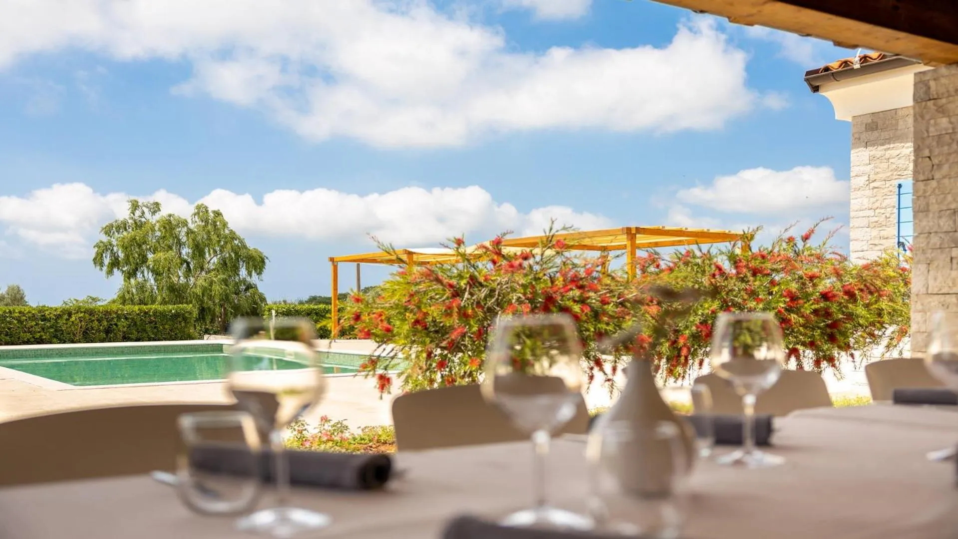 Swimming pool in VELANERA Hotel & Restaurant