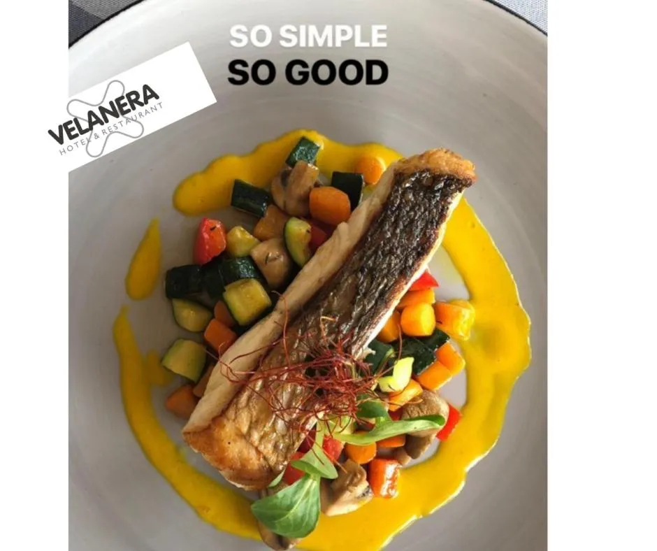 Food and drinks in VELANERA Hotel & Restaurant