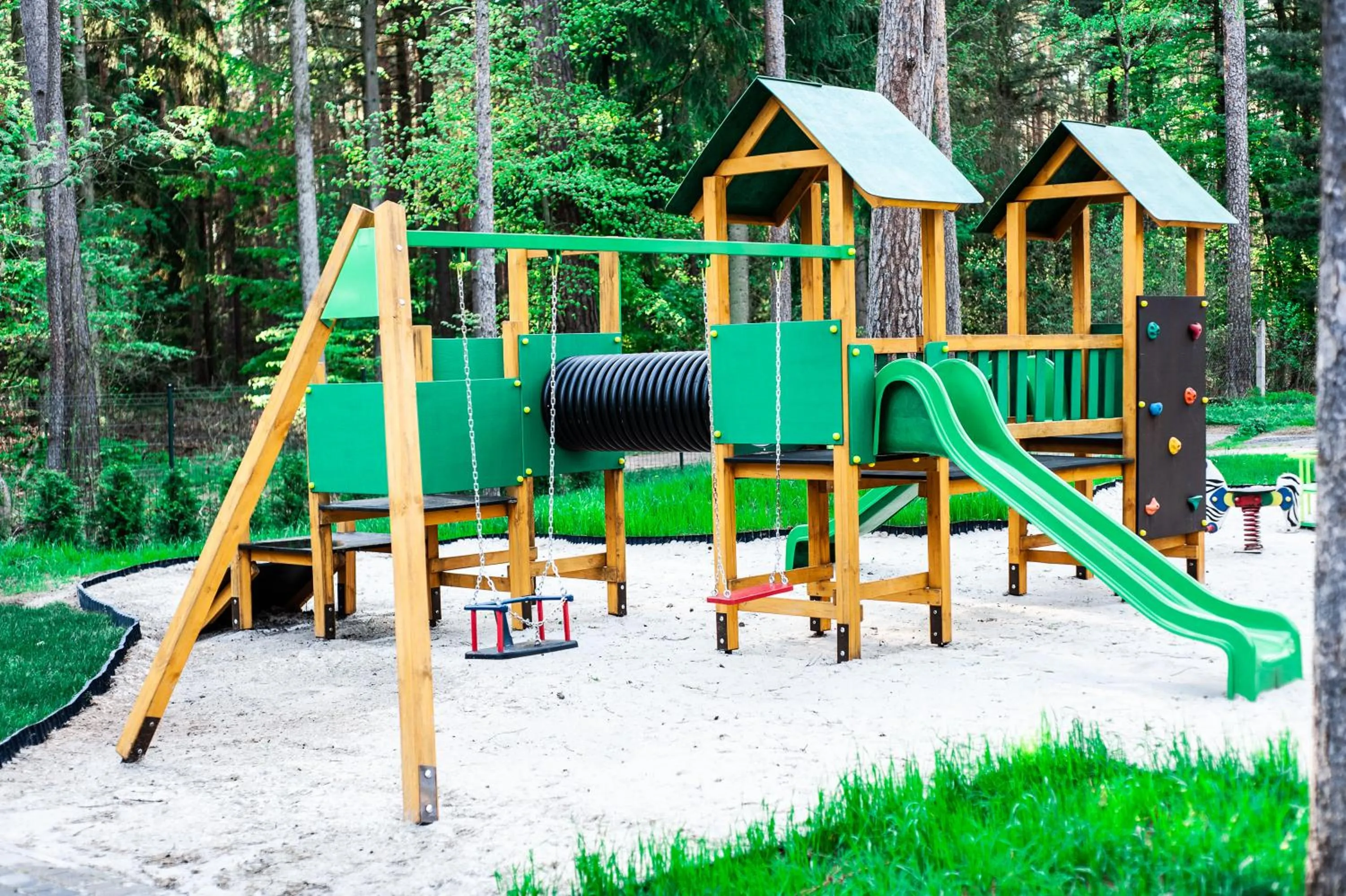Children play ground in Ośrodek Wypoczynkowy Cubex