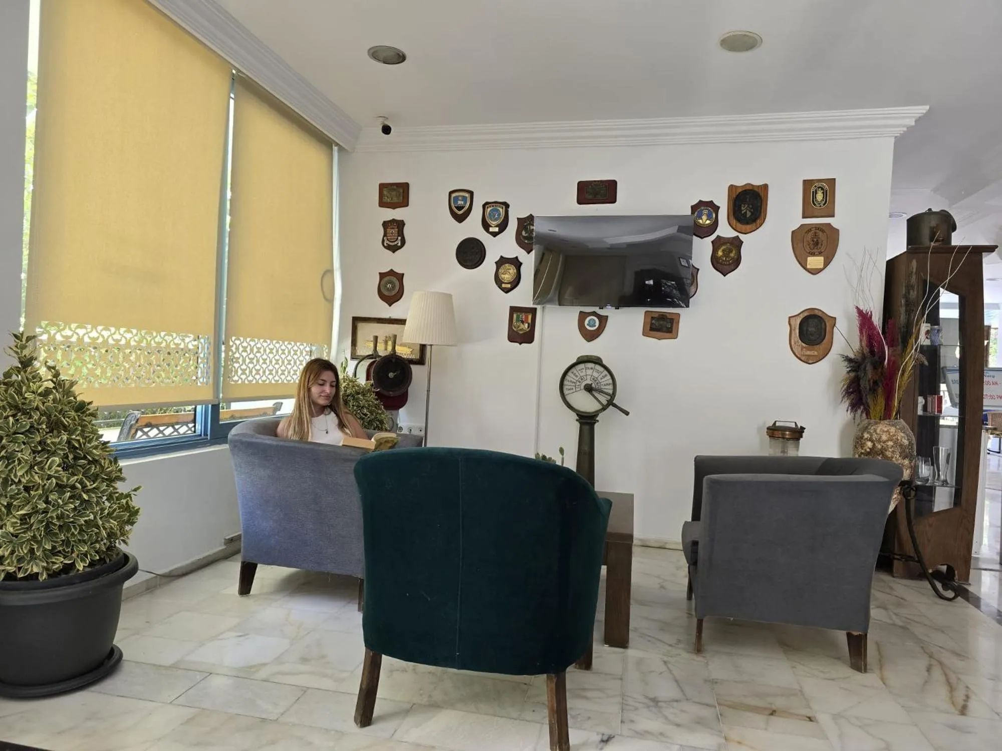 Lobby or reception in Navy Hotel