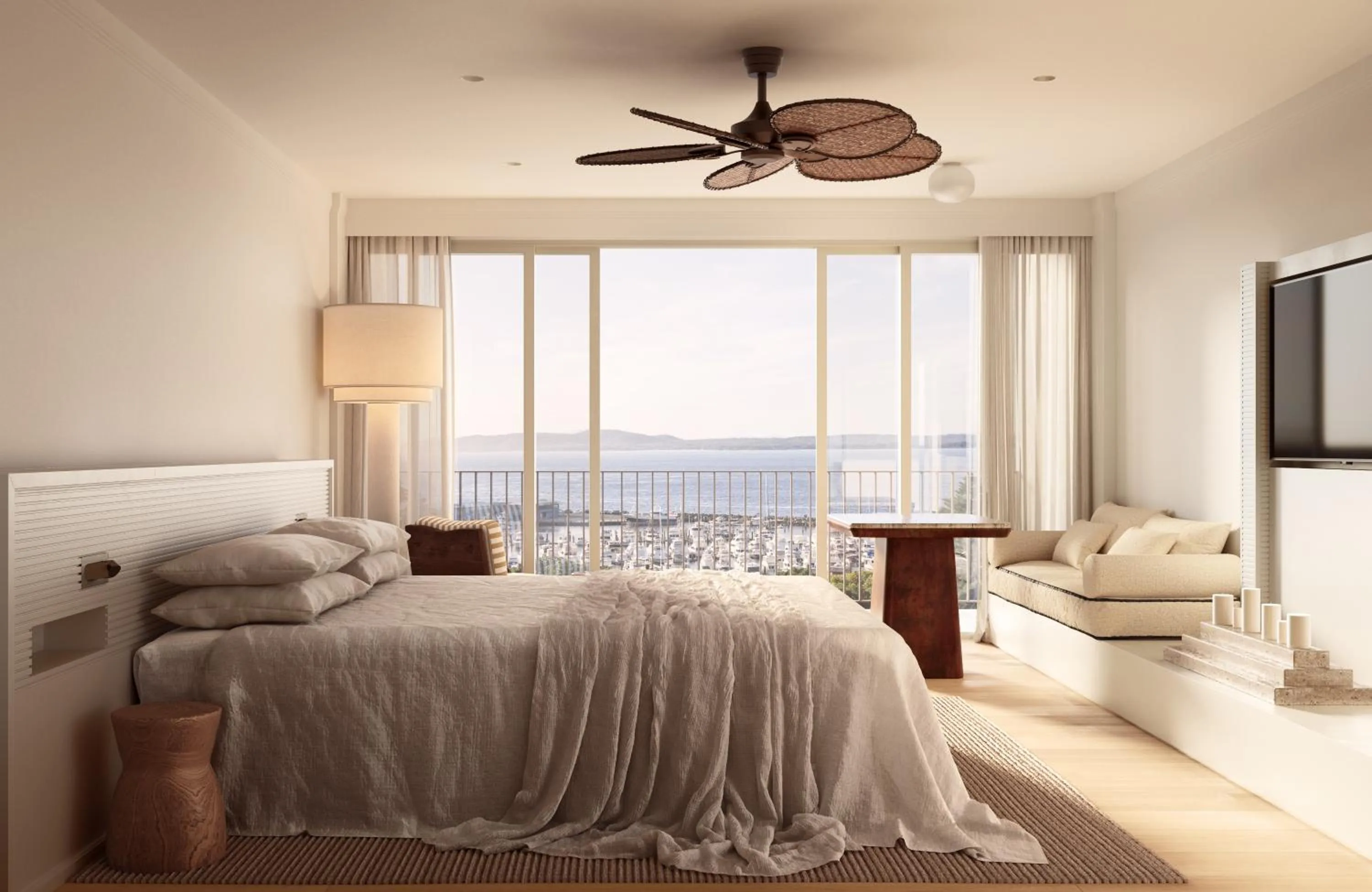 Bedroom, Bed in Marina Resort