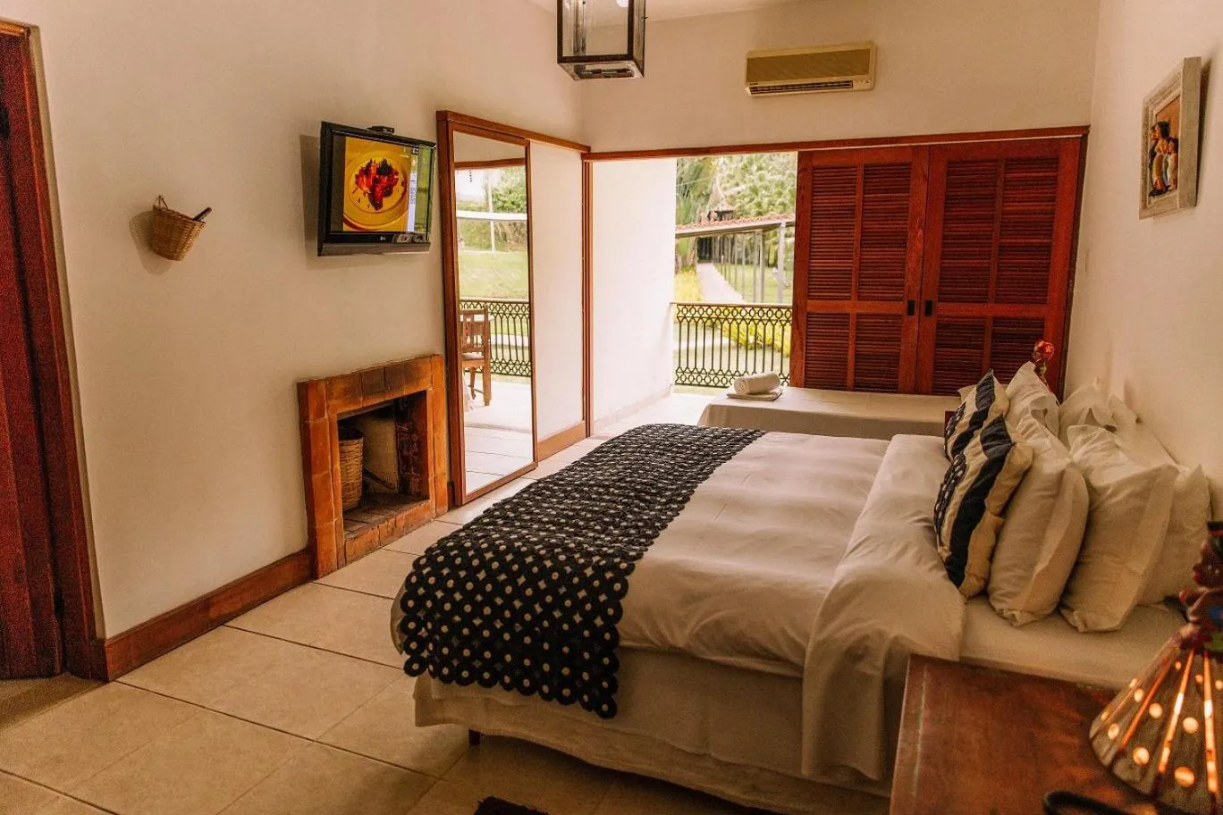 Bed in Resort Fazenda 3 Pinheiros
