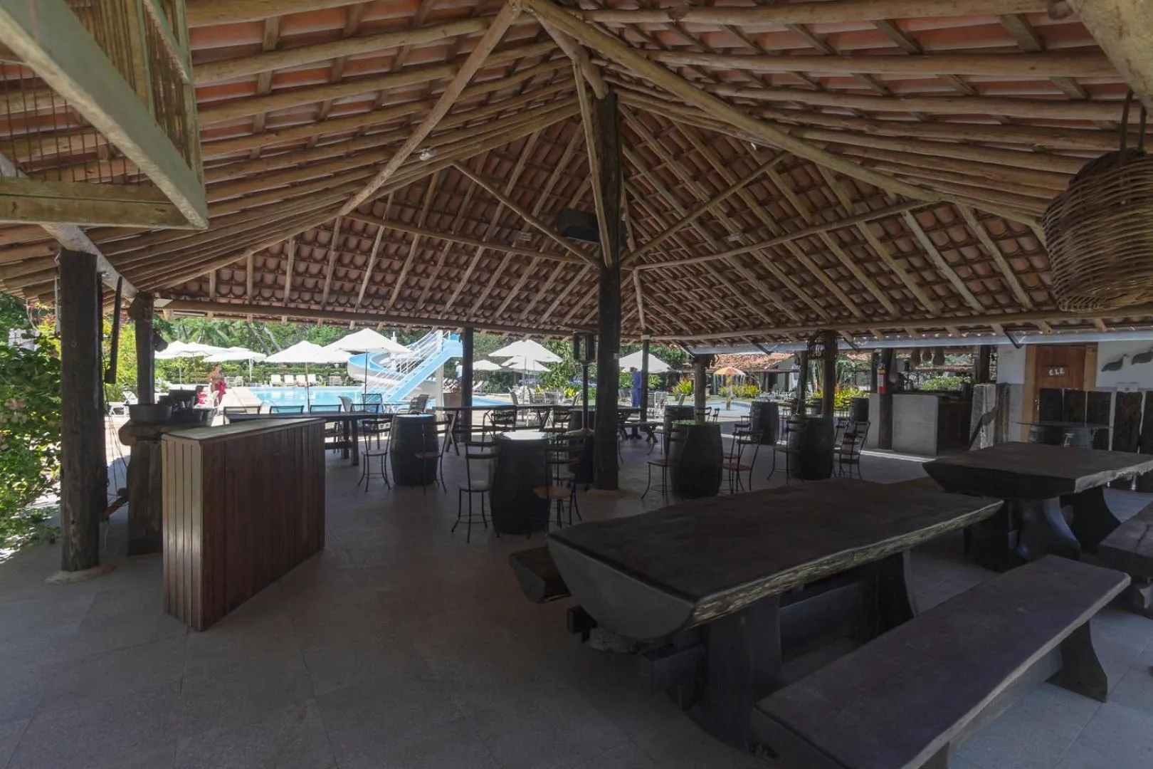 Restaurant/places to eat in Resort Fazenda 3 Pinheiros