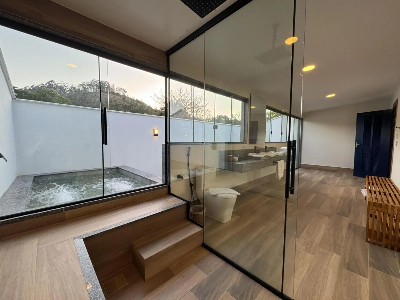 Hot Tub in Resort Fazenda 3 Pinheiros