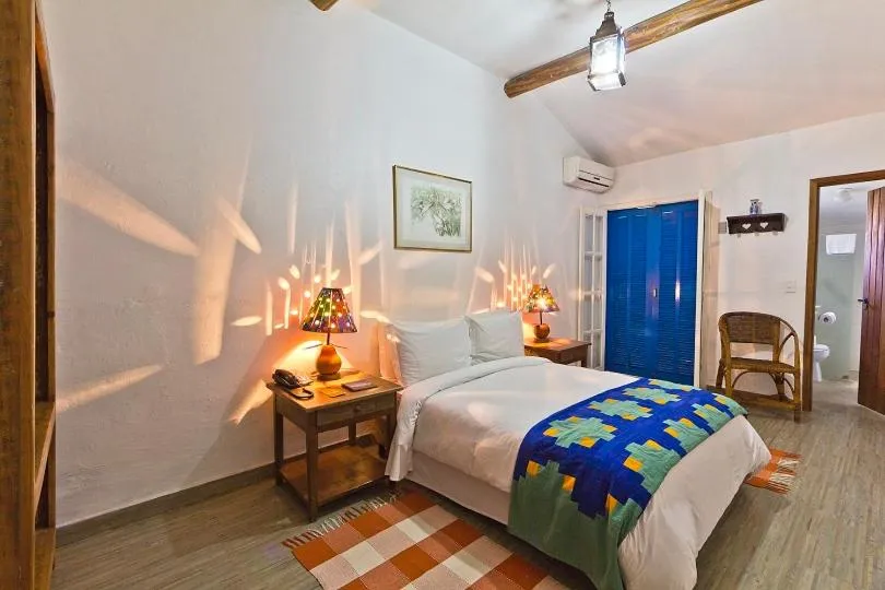 Bedroom, Bed in Resort Fazenda 3 Pinheiros