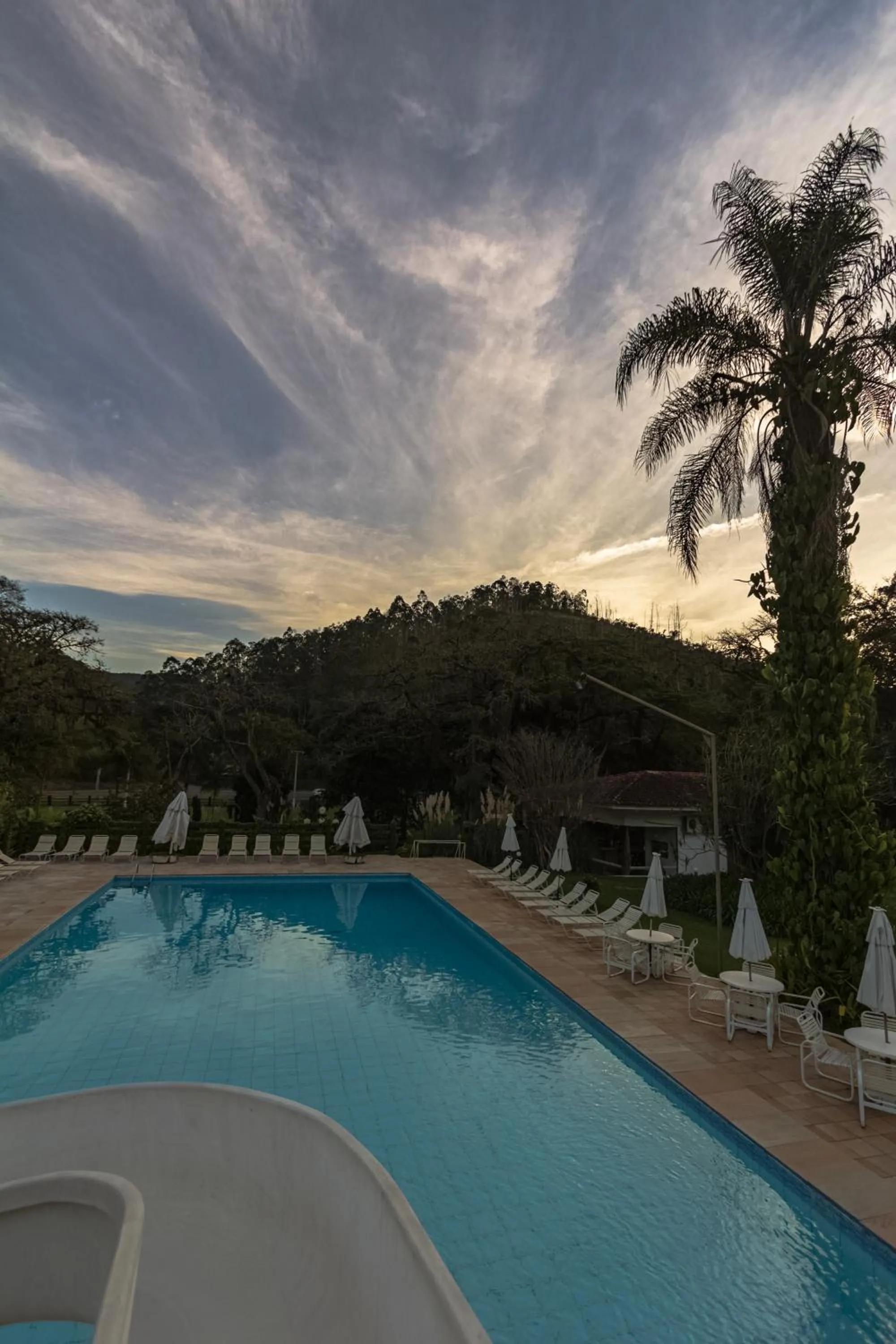 Pool view in Resort Fazenda 3 Pinheiros