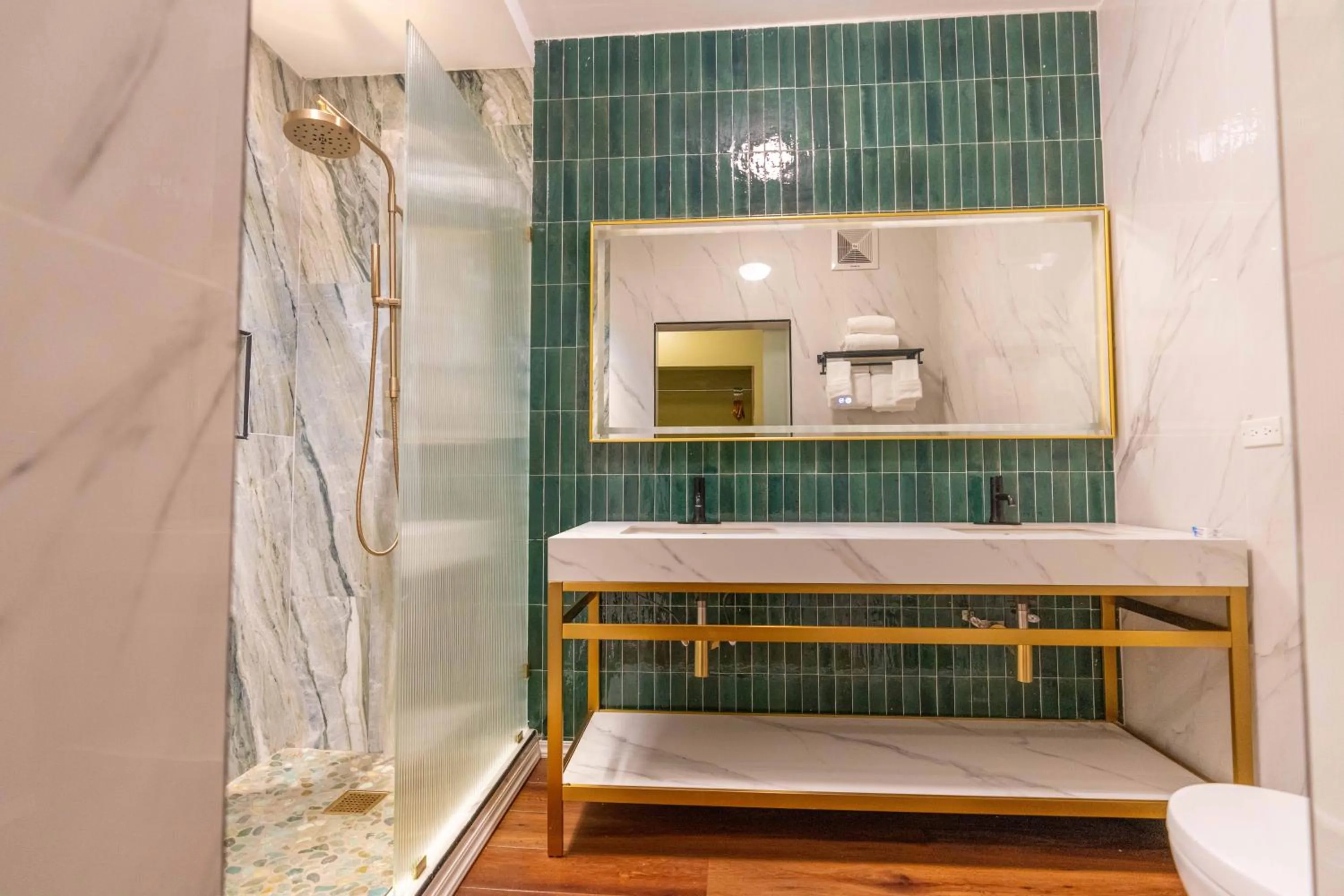 Bathroom in Travellers Beach Resort