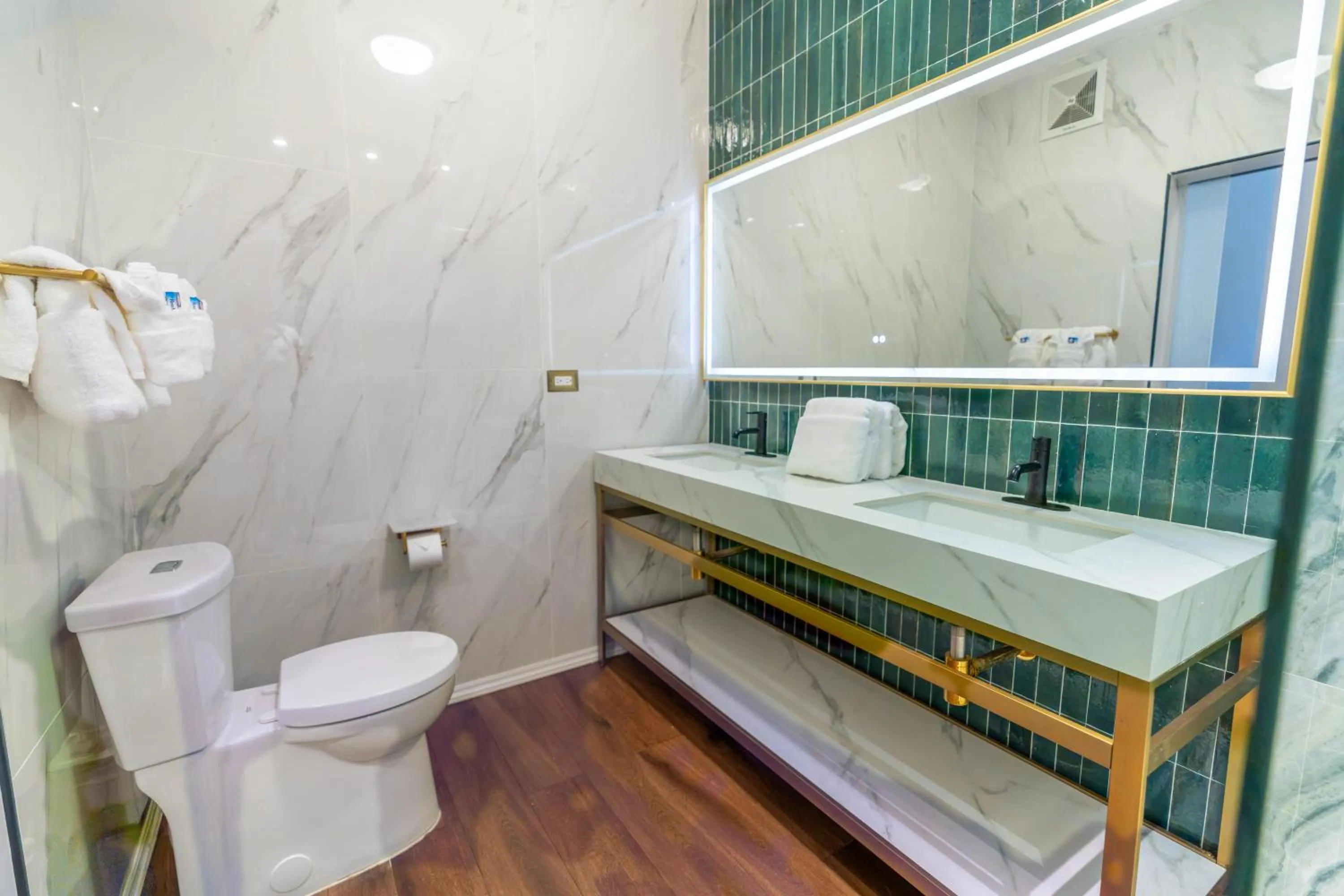 Bathroom in Travellers Beach Resort