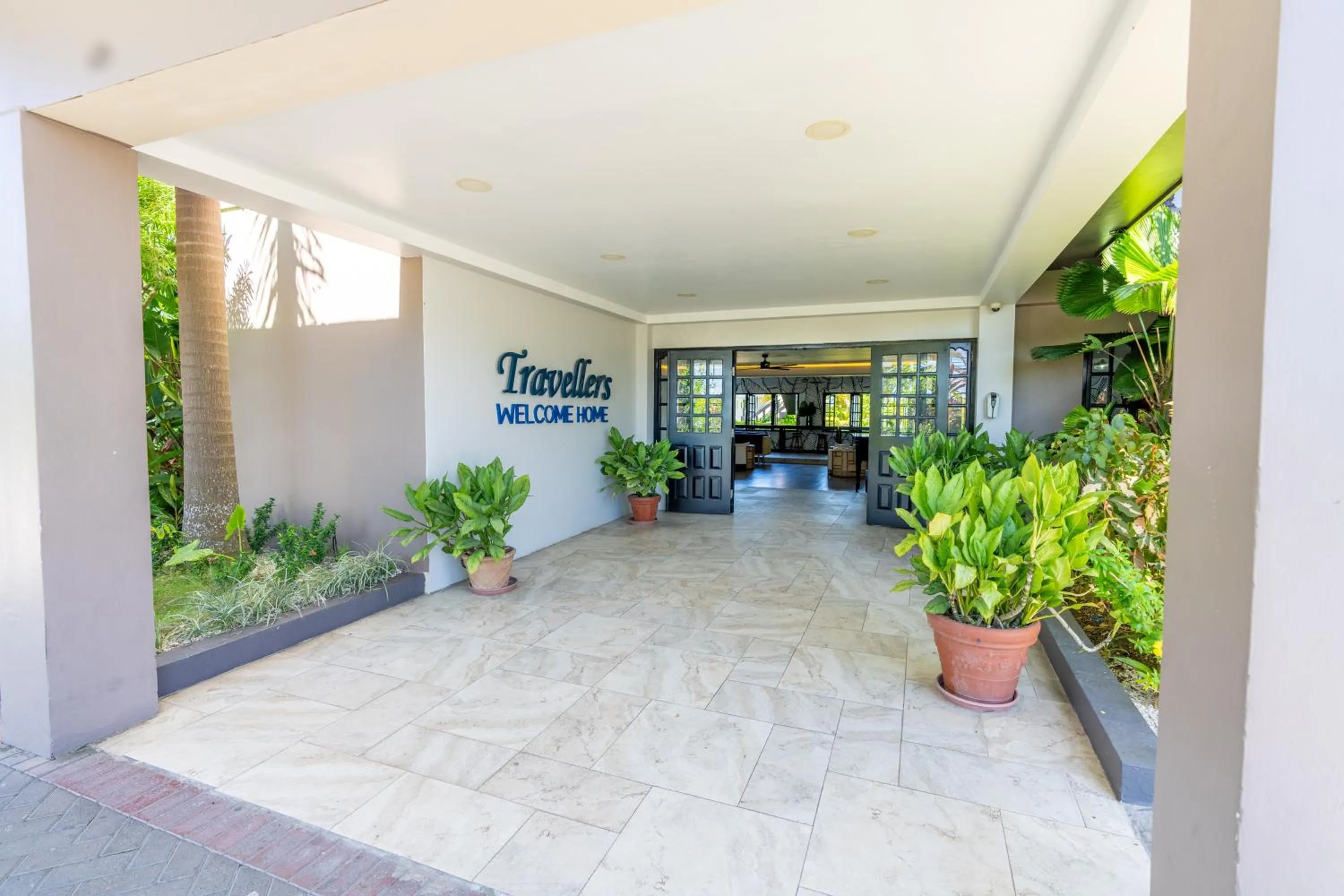 Facade/entrance in Travellers Beach Resort