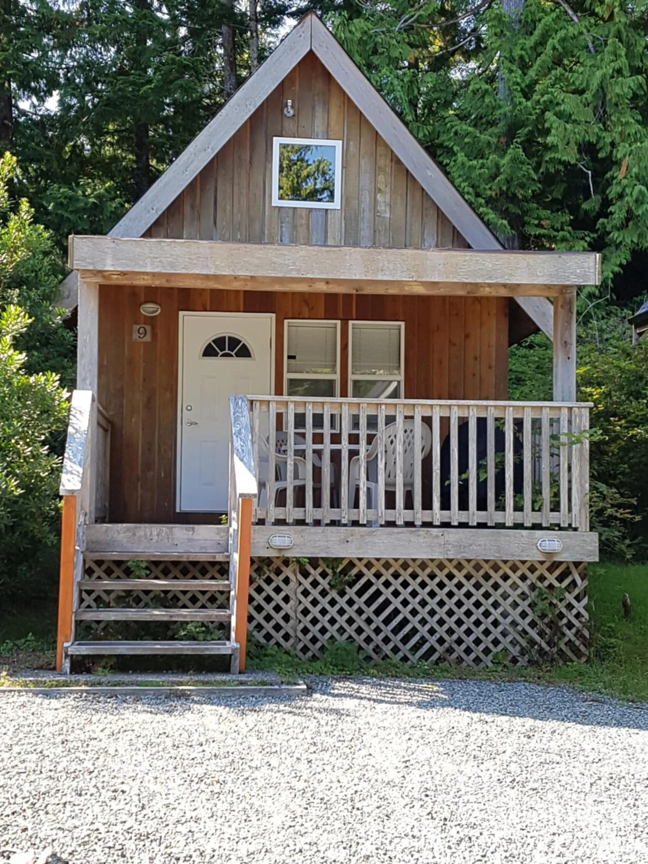 Patio in Reef Point Cottages