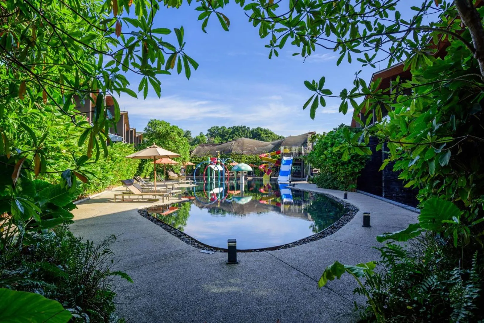 Pool view in Kalima Resort and Villas Khao Lak