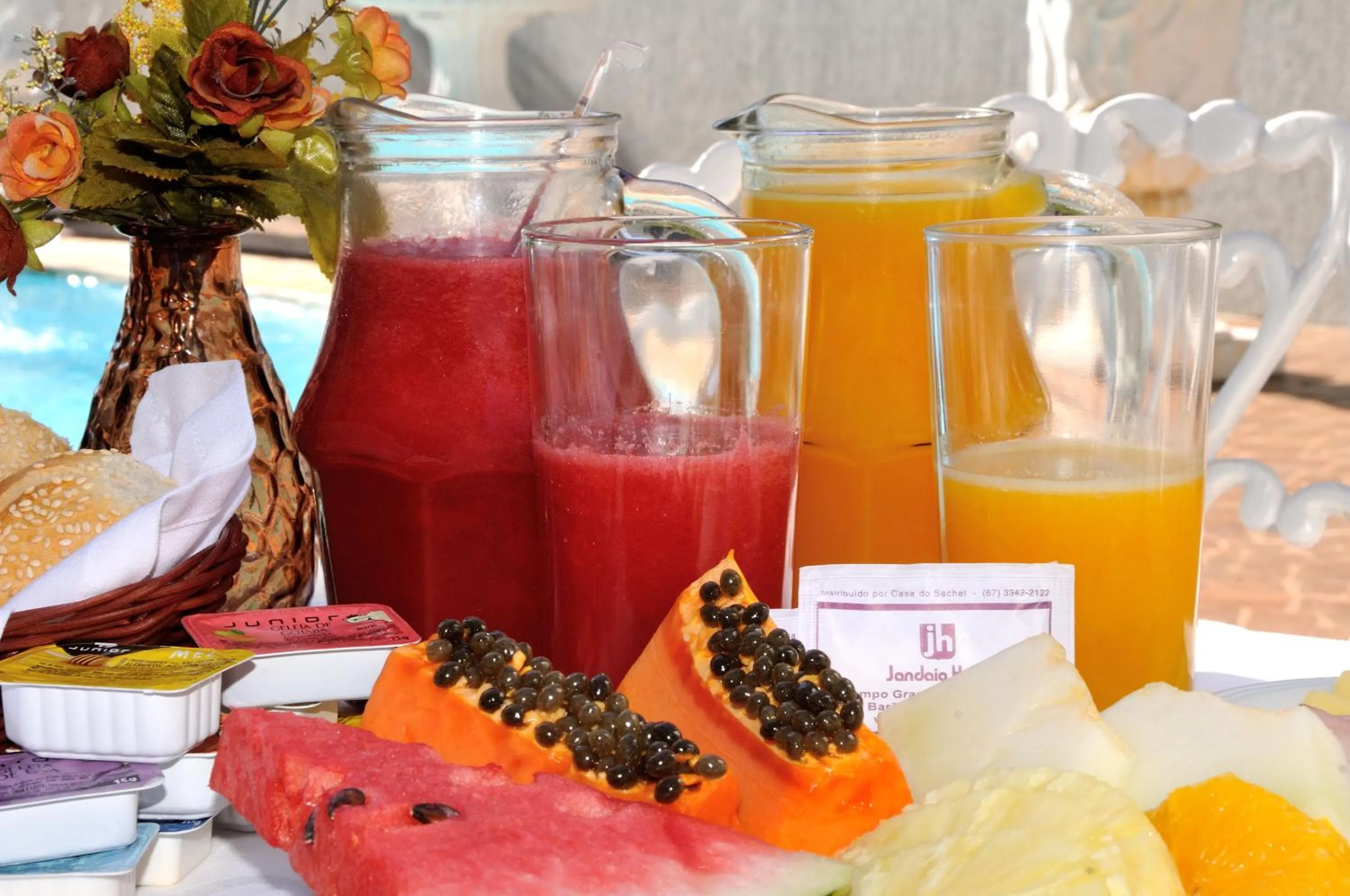 Food close-up in Jandaia Hotel Campo Grande