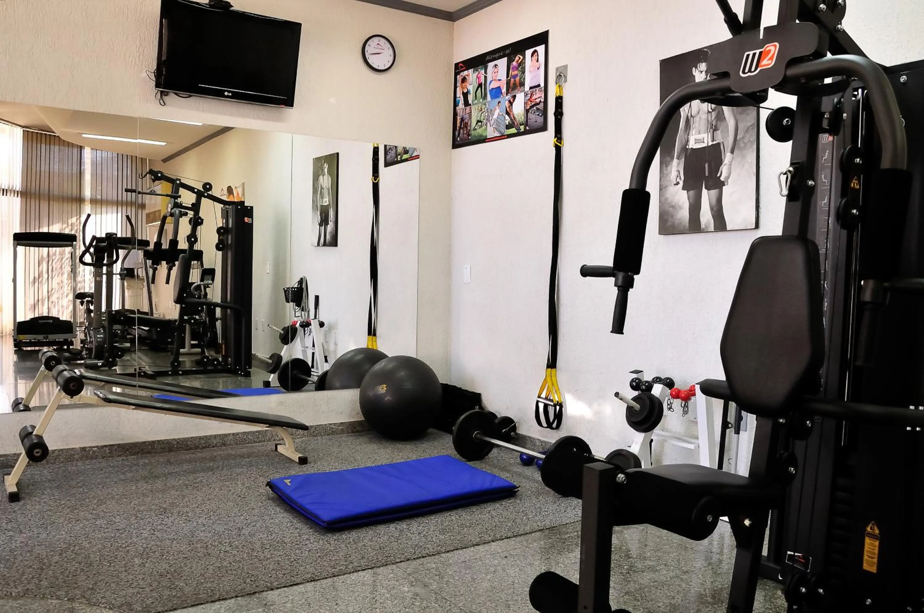 Fitness centre/facilities in Jandaia Hotel Campo Grande