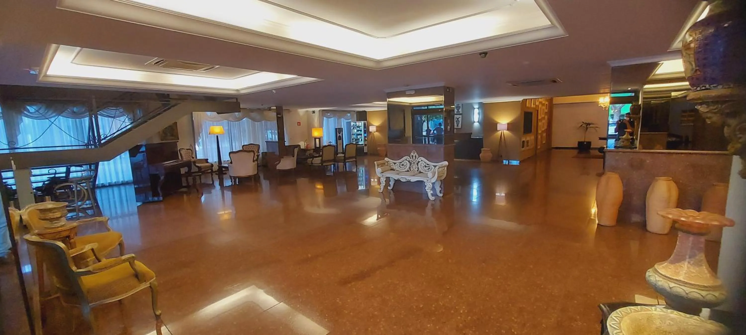 Lobby or reception in Jandaia Hotel Campo Grande