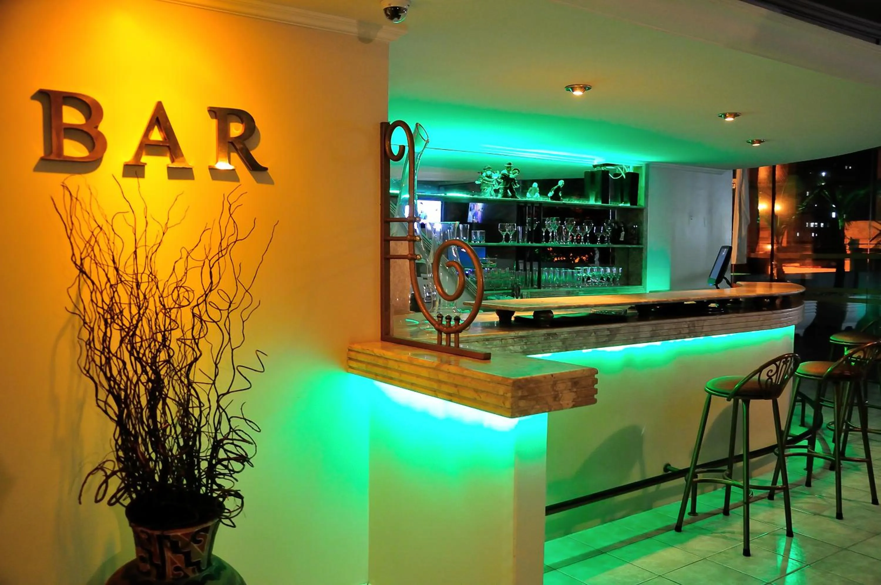 Lounge or bar in Jandaia Hotel Campo Grande