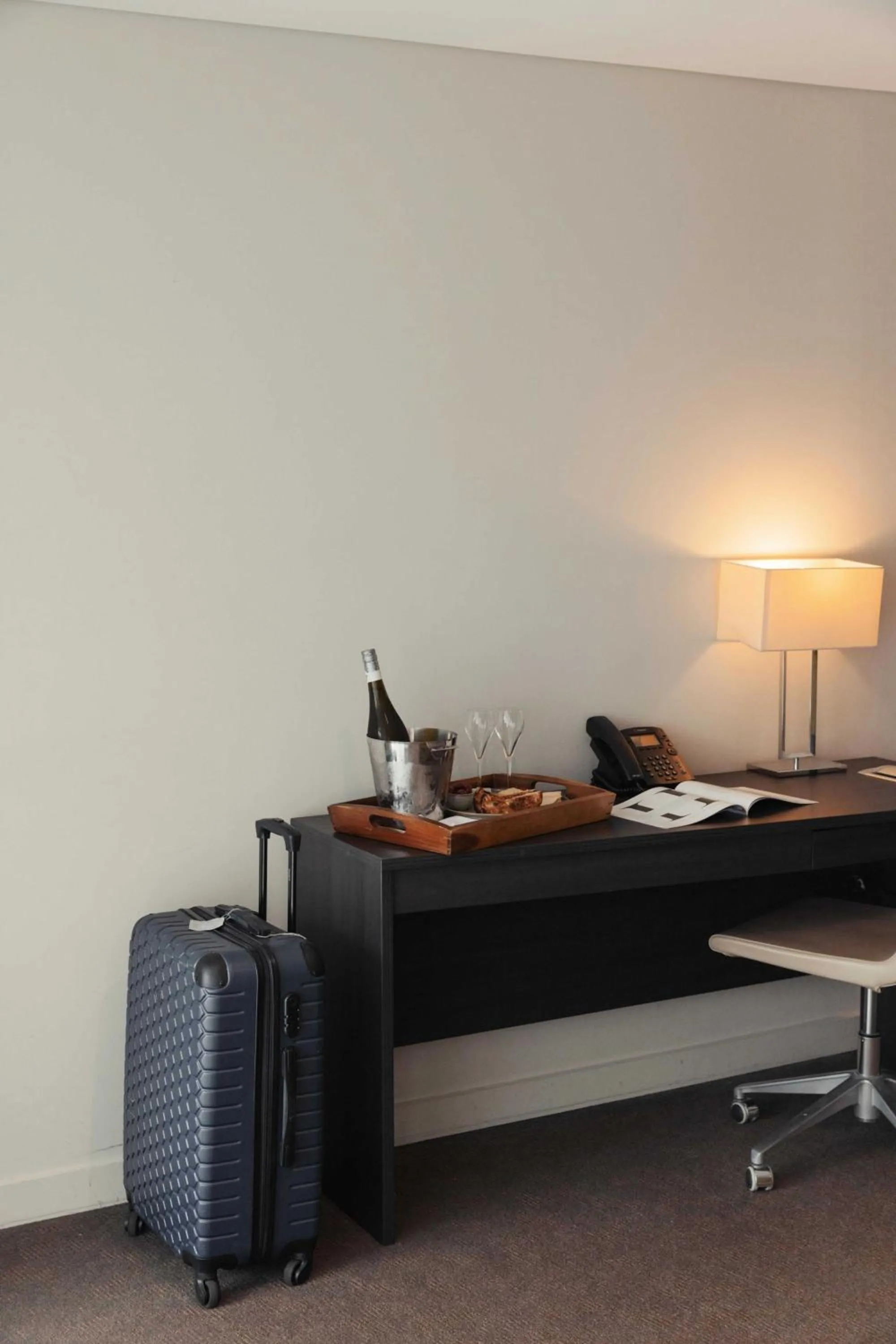 Living room in The Point Brisbane Hotel