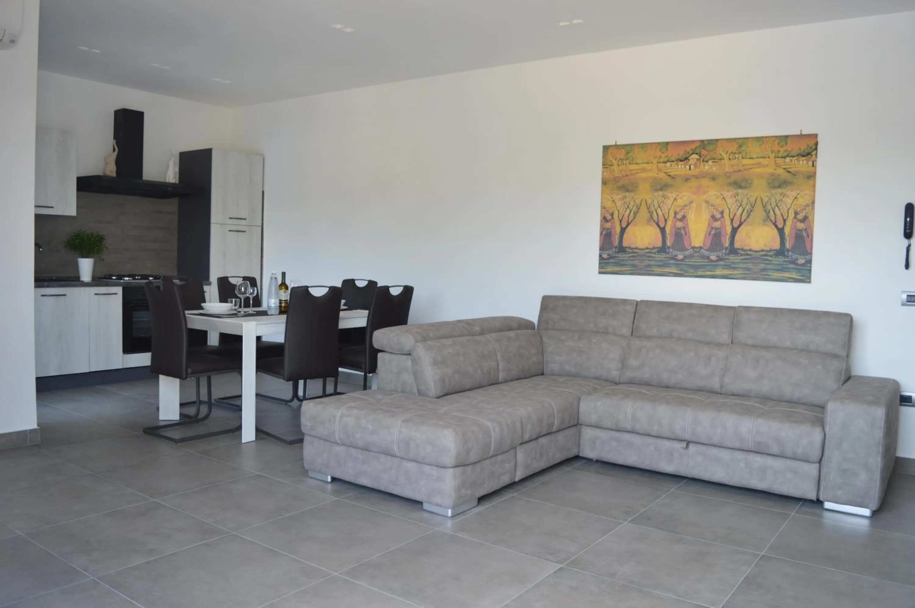 Communal lounge/ TV room in B&B Vesuvius